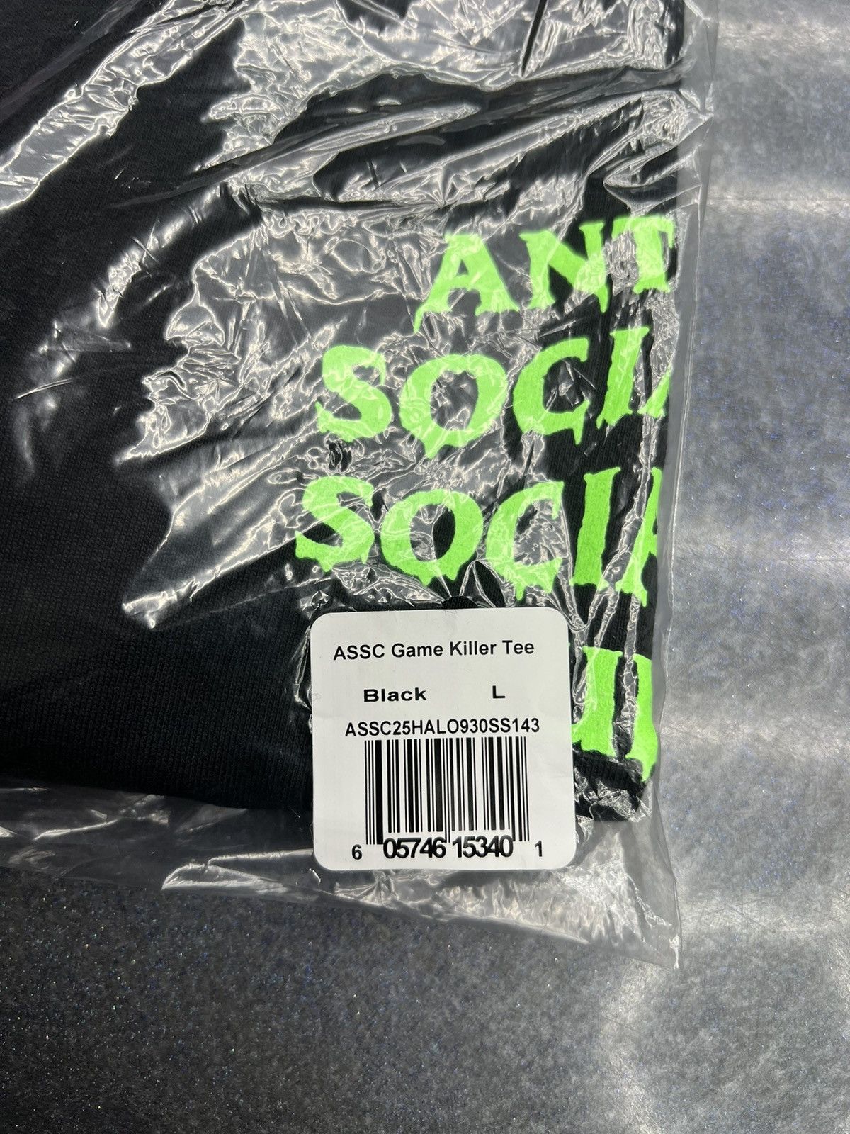 Anti Social Social Club ASSC Game Killer T-Shirt Size US L / EU 52-54 / 3 - 6 Thumbnail