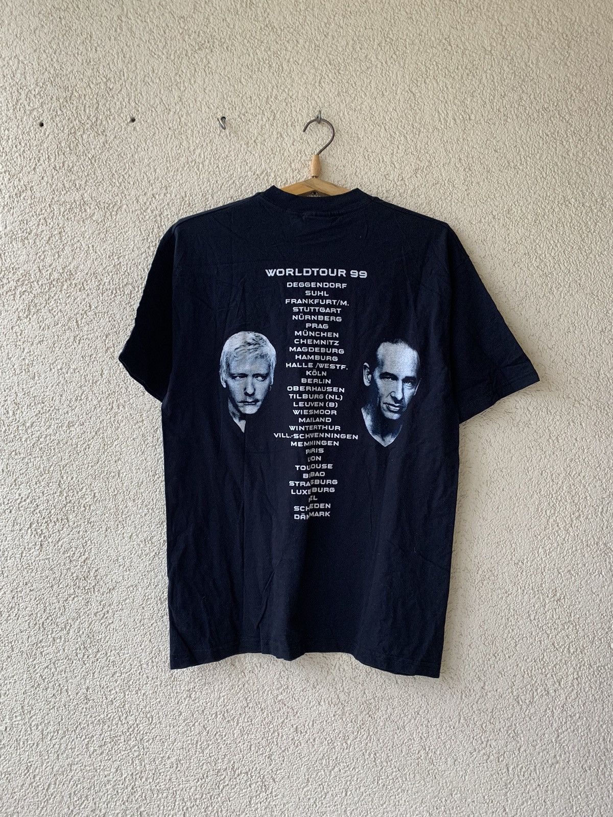 Band Tees × Vintage VINTAGE 1999 SCORPIONS EYE TO EYE WORLD TOUR T SHIRT Size US M / EU 48-50 / 2 - 2 Thumbnail