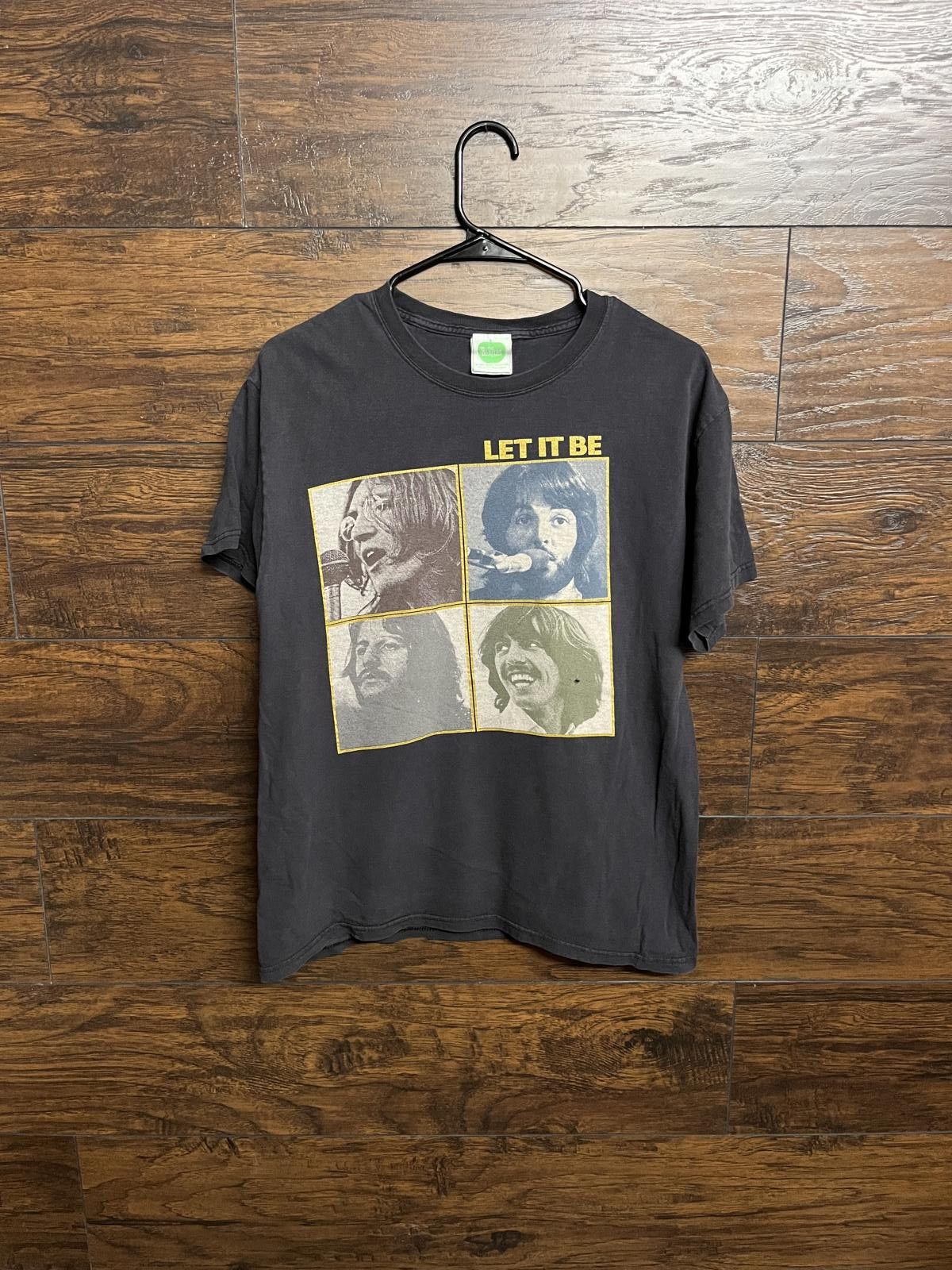 Designer VTG T-shirt The Beatles Let It Be Squares Tee - Apple Tag M Size US M / EU 48-50 / 2 - 1 Thumbnail