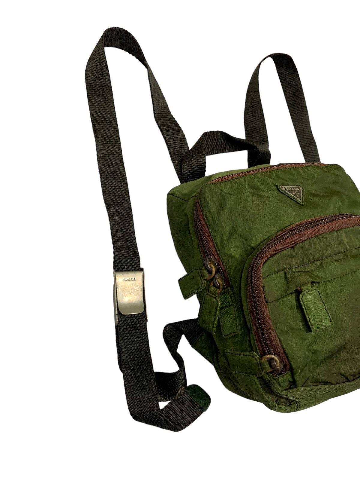 Prada 🔥VTG PRADA TESSUTO NYLON BAGPACKS SMALL Size ONE SIZE - 3 Thumbnail