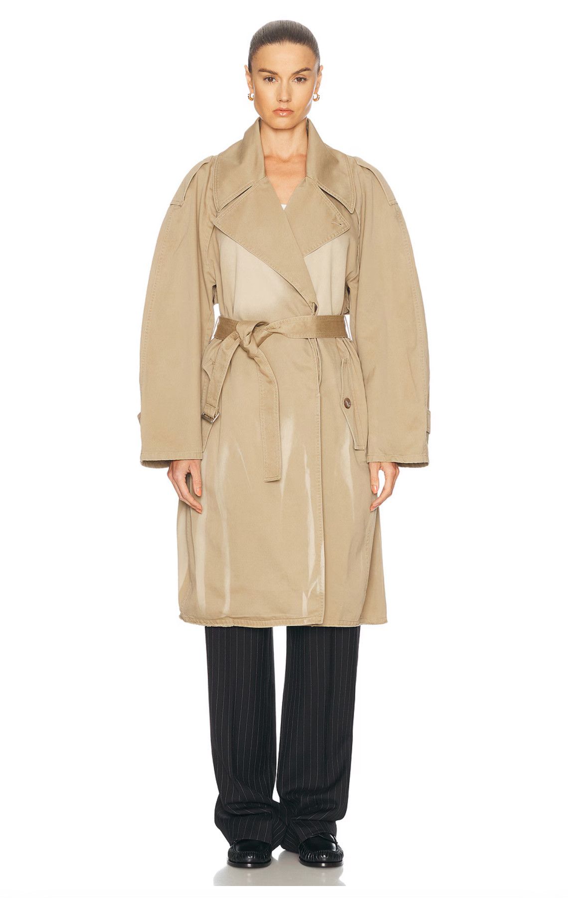 Acne Studios Acne Studios Ostrid Trench Coat Trenchcoat Size M / US 6-8 / IT 42-44 - 1 Thumbnail