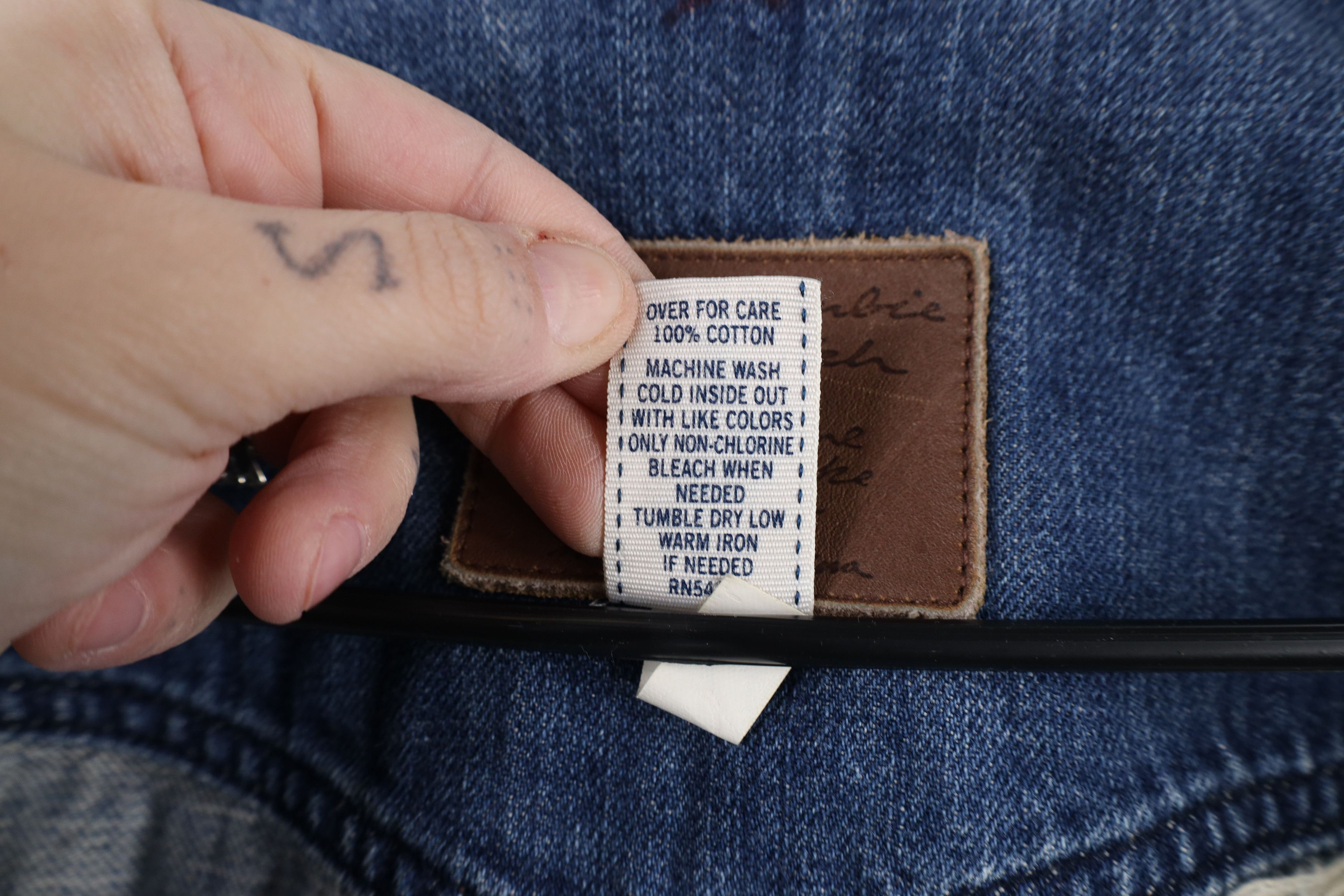 Abercrombie & Fitch × Vintage Vintage Y2K Abercrombie & Fitch Denim Jean Trucker Jacket Size S / US 4 / IT 40 - 9 Thumbnail