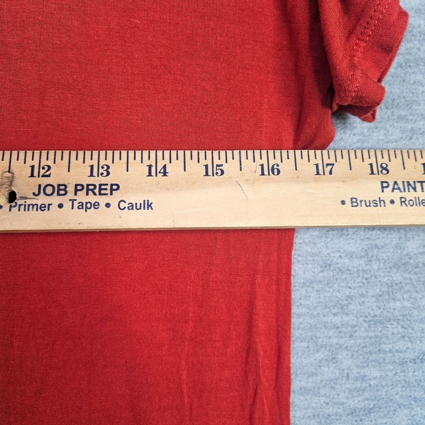 Vintage Something Navy Rust Midi Dress Size XXS Short Sleeve Women’s Minimal Size 24" / US 00 / IT 34 - 6 Thumbnail