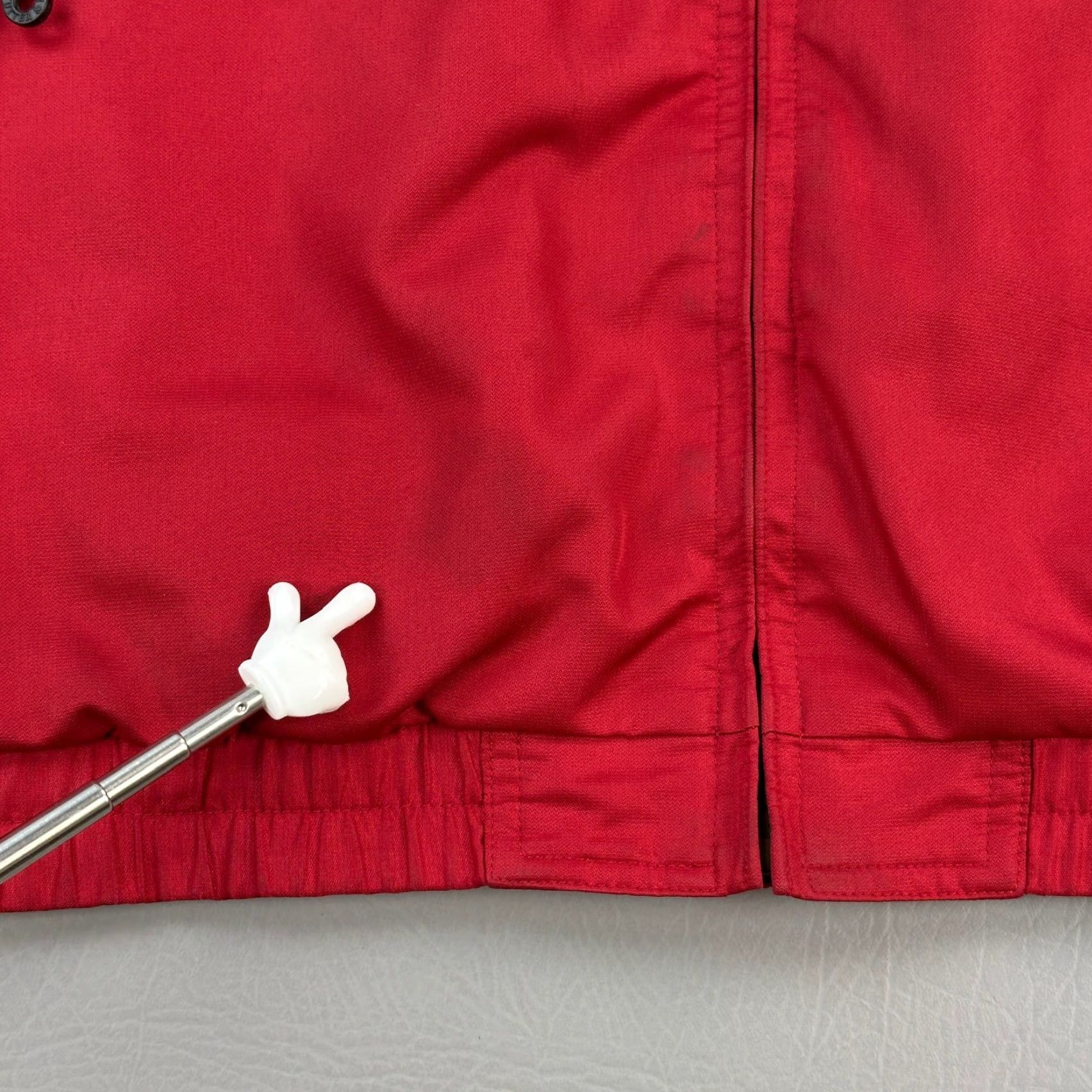 Cutter & Buck VINTAGE Cutter & Buck Jacket Mens XL Lined Full Zip Whistler 04 Presidents Club Windbreaker, Red, Solid, Regular, Golf, Walking, 90s USA Mens Size US XL / EU 56 / 4 - 5 Thumbnail