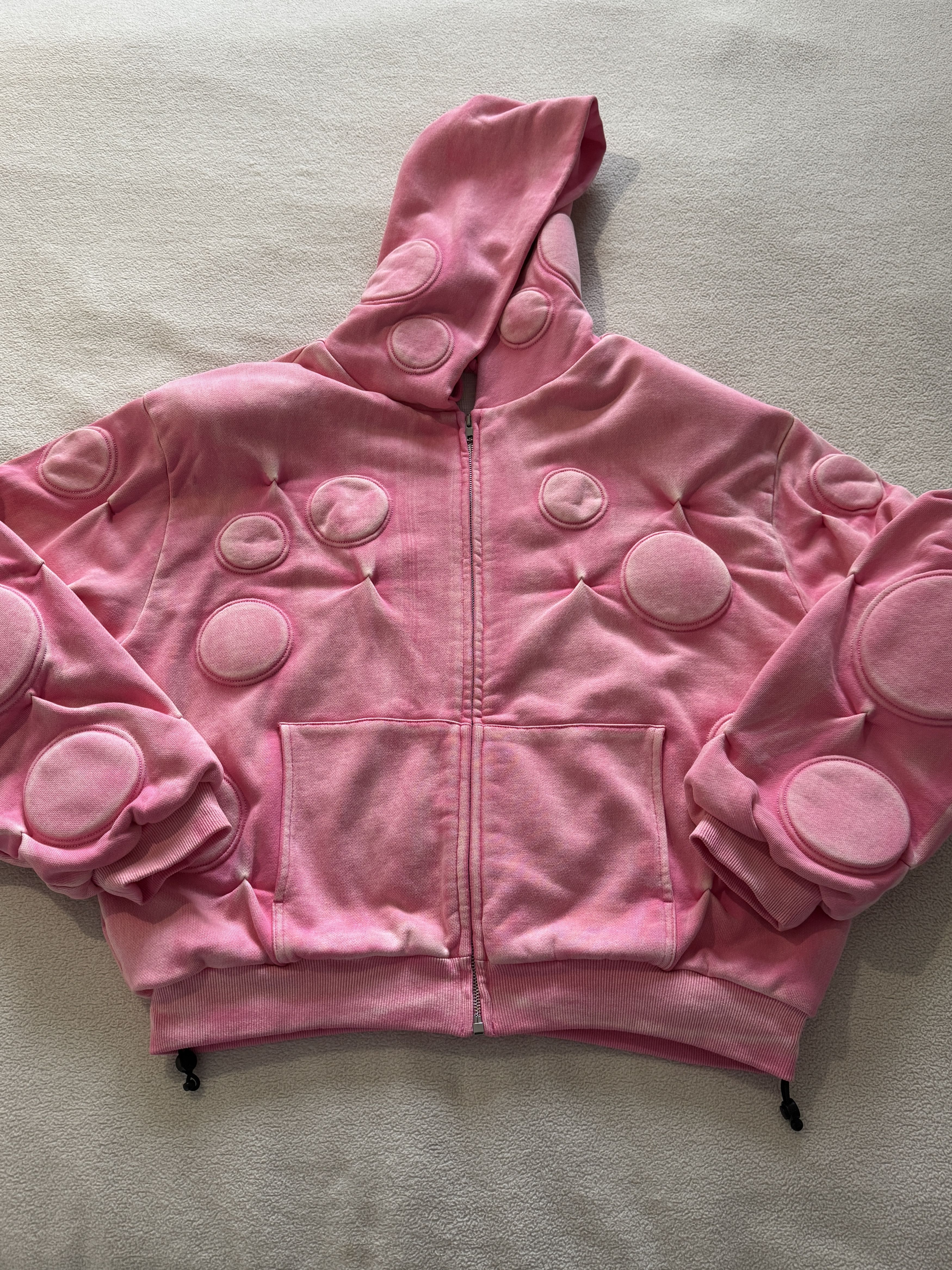 Bad Son Bad Son Padded Zip-Up Hoodie Bubblegum XL Size US XL / EU 56 / 4 - 3 Thumbnail