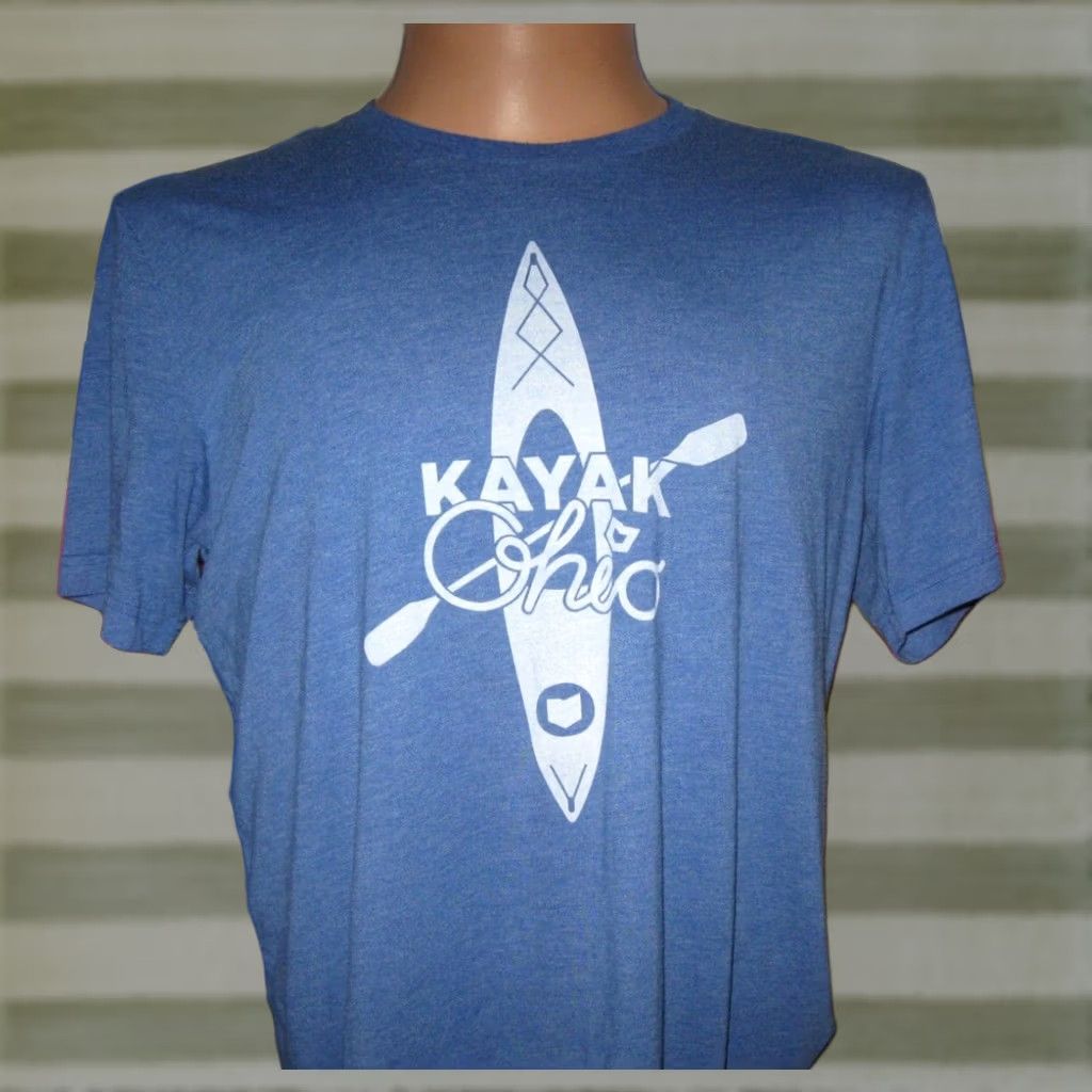 Vintage OHIO KAYAK Shirt Adult XL Kayaking Ohio is Home FISHING OUTDOORS Men's T Size US XL / EU 56 / 4 - 1 Thumbnail