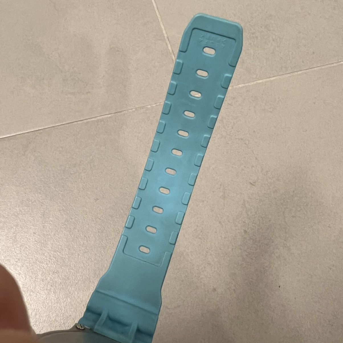 G Shock Rare Casio G Shock DW-6900CB Blue Digital Watch 200M Teal Size ONE SIZE - 5 Thumbnail