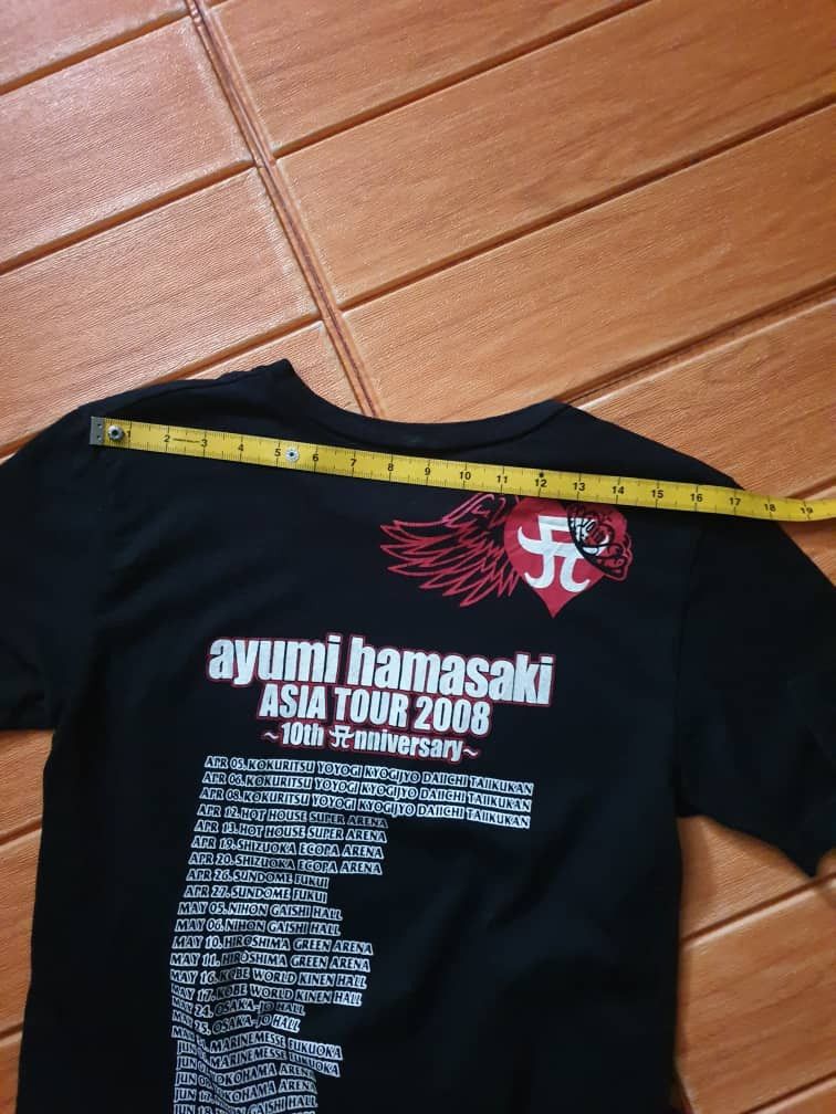 Japanese Brand Ayumi hamasaki tour Asia singer Japan Shirt Size US XS / EU 42 / 0 - 8 Thumbnail