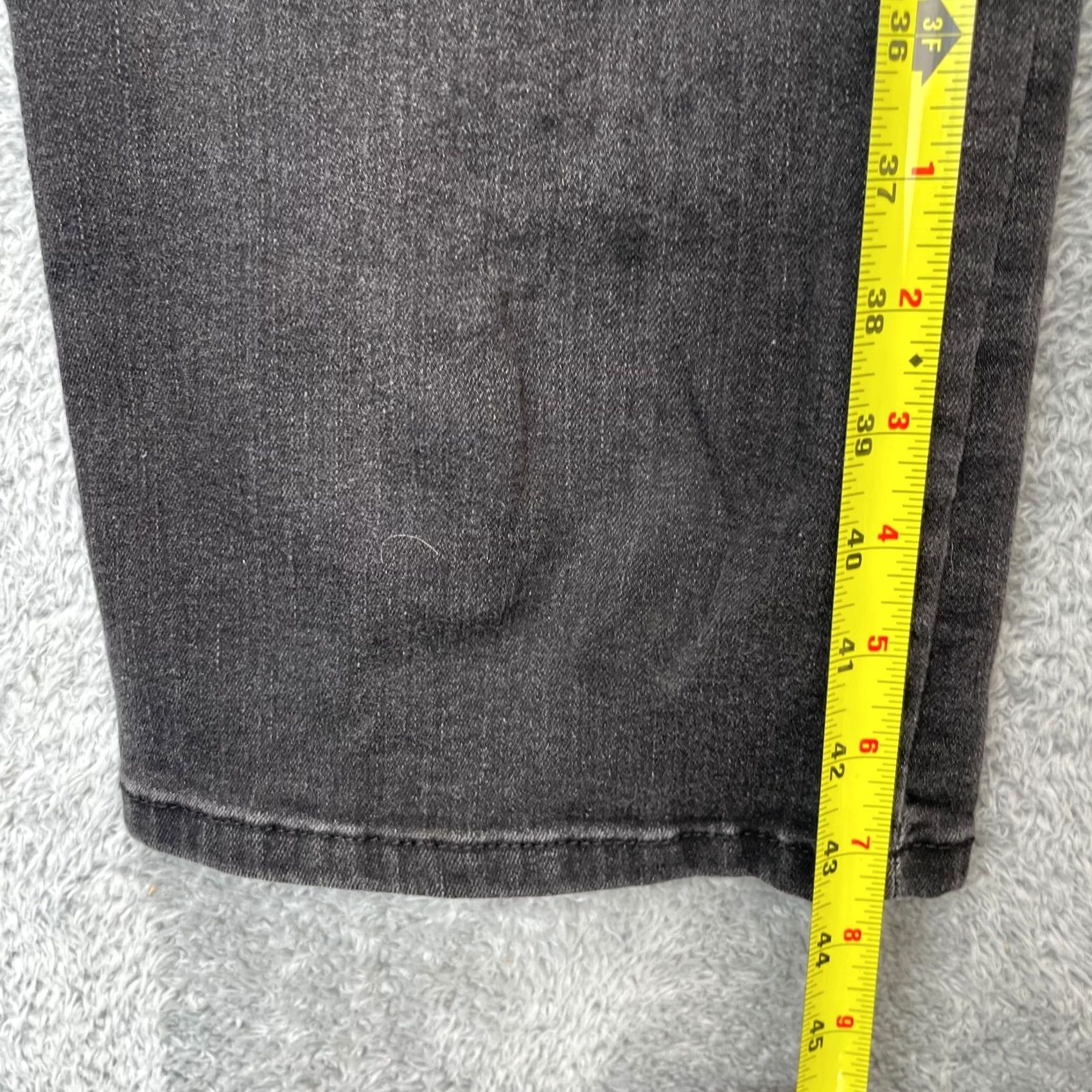 Wrangler VINTAGE Wrangler Jeans Womens 32x32 Black High Rise Bold Bootcut Denim Dark Wash Jeans Women Regular 5-Pocket Zipper Button Logo City Cowboy Thrift Size 24" / US 00 / IT 34 - 6 Thumbnail