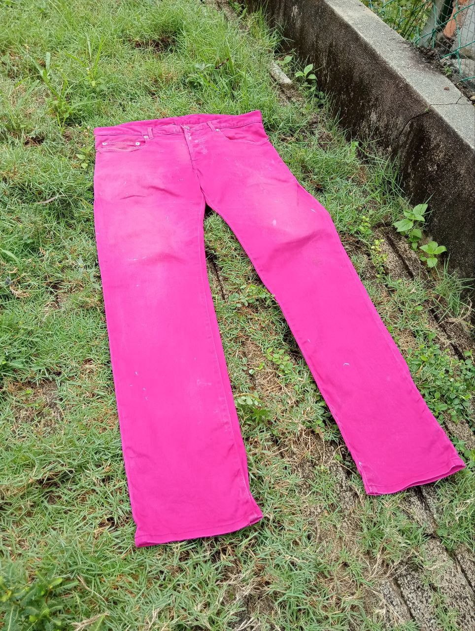 Dior × Hedi Slimane Dior Homme Combine Cotton Polyurethane Stretch Pants Size US 32 / EU 48 - 3 Thumbnail