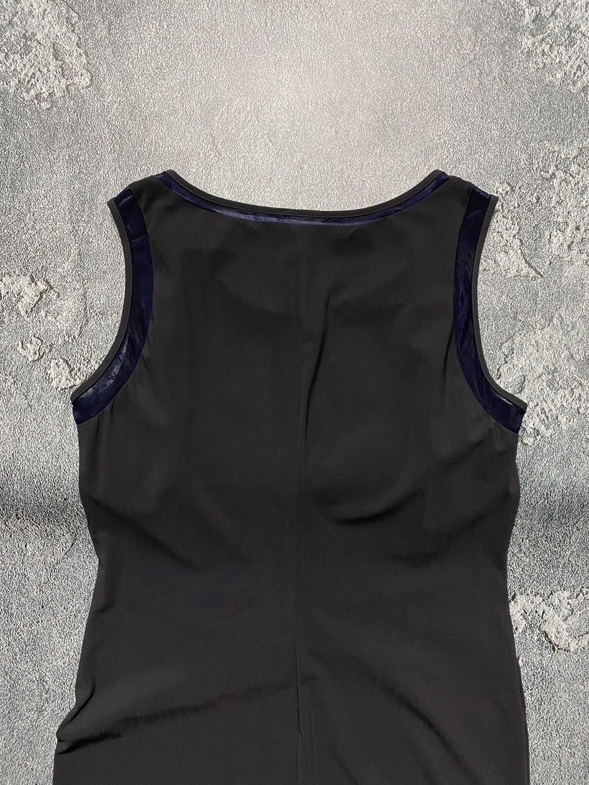Marithe + Francois Girbaud Marithe+Francois Girbaud Stretch Logo Sleeveless Dress Size S / US 4 / IT 40 - 9 Thumbnail