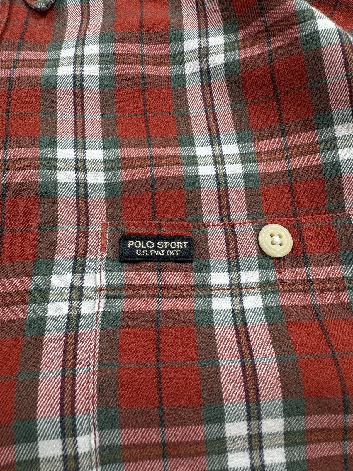 Other Ralph Laurent POLO SPORT Vintage Checkered Shirt Long sleeve Size US L / EU 52-54 / 3 - 8 Thumbnail