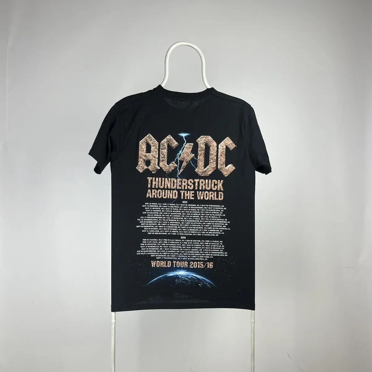 AC/DC Ac/dc T-shirt rock or bust band tee size Small Size US S / EU 44-46 / 1 - 2 Thumbnail