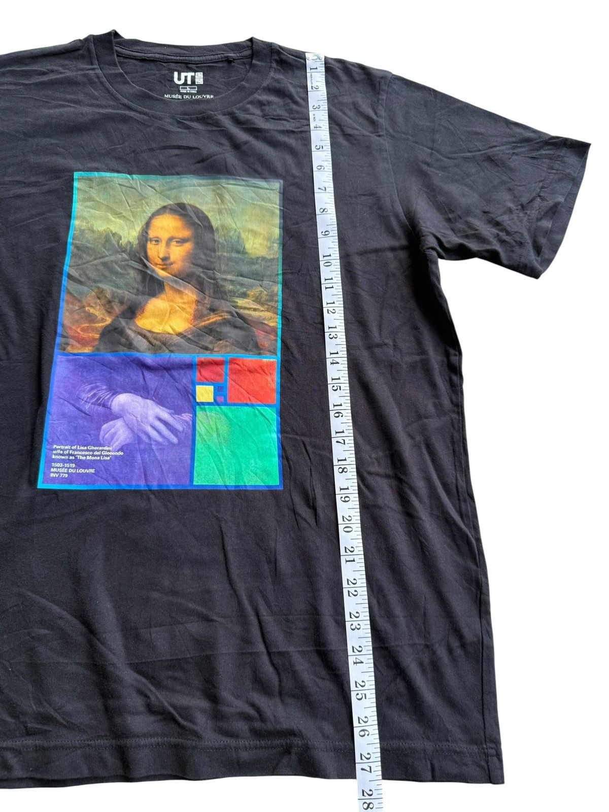 Japanese Brand Uniqlo X MonalisaX Musee Du Lourve X Peter Saville Size US L / EU 52-54 / 3 - 8 Thumbnail