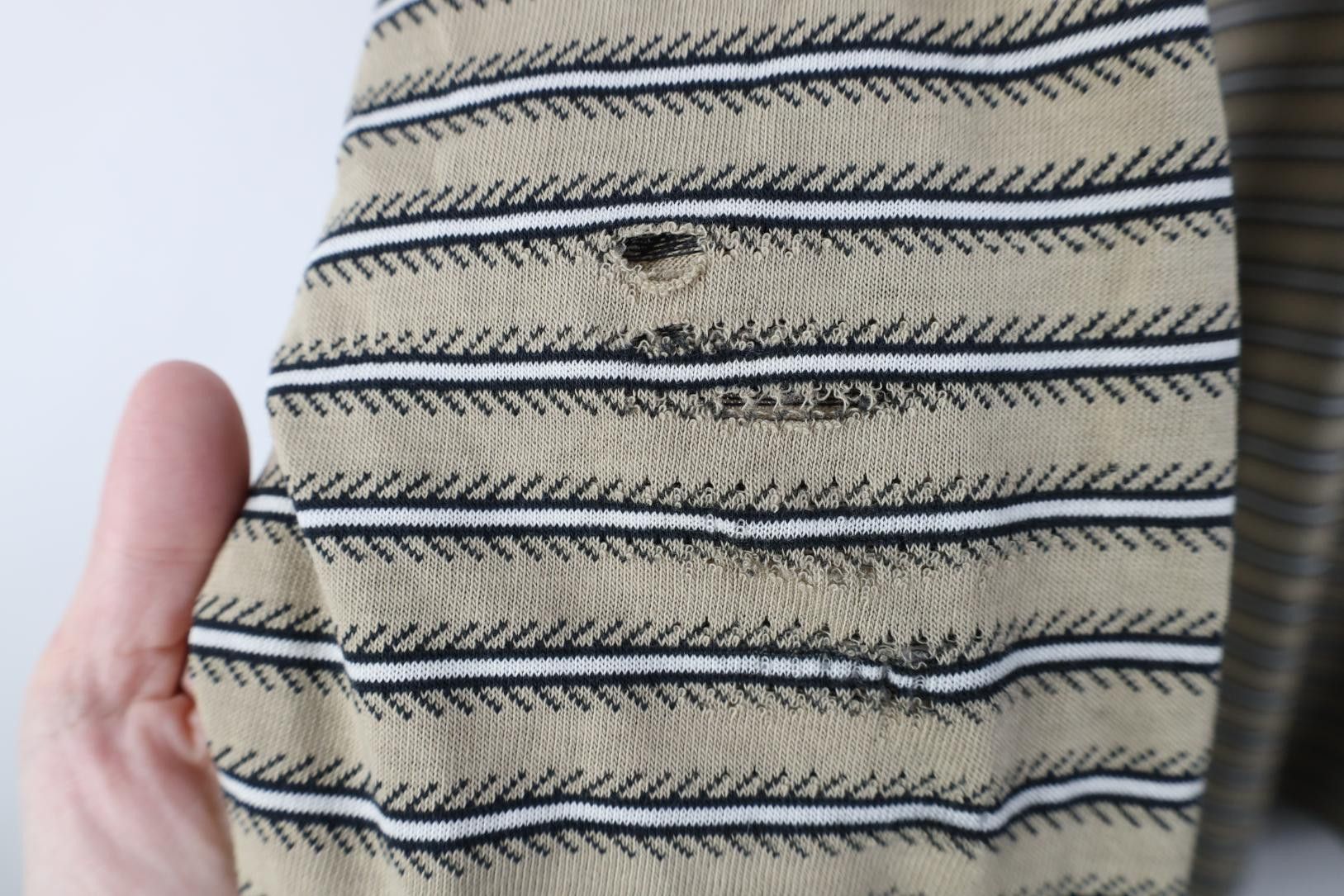 Vintage Vintage 90s Streetwear Knit Long Sleeve Rugby Polo Shirt Size US M / EU 48-50 / 2 - 11 Thumbnail
