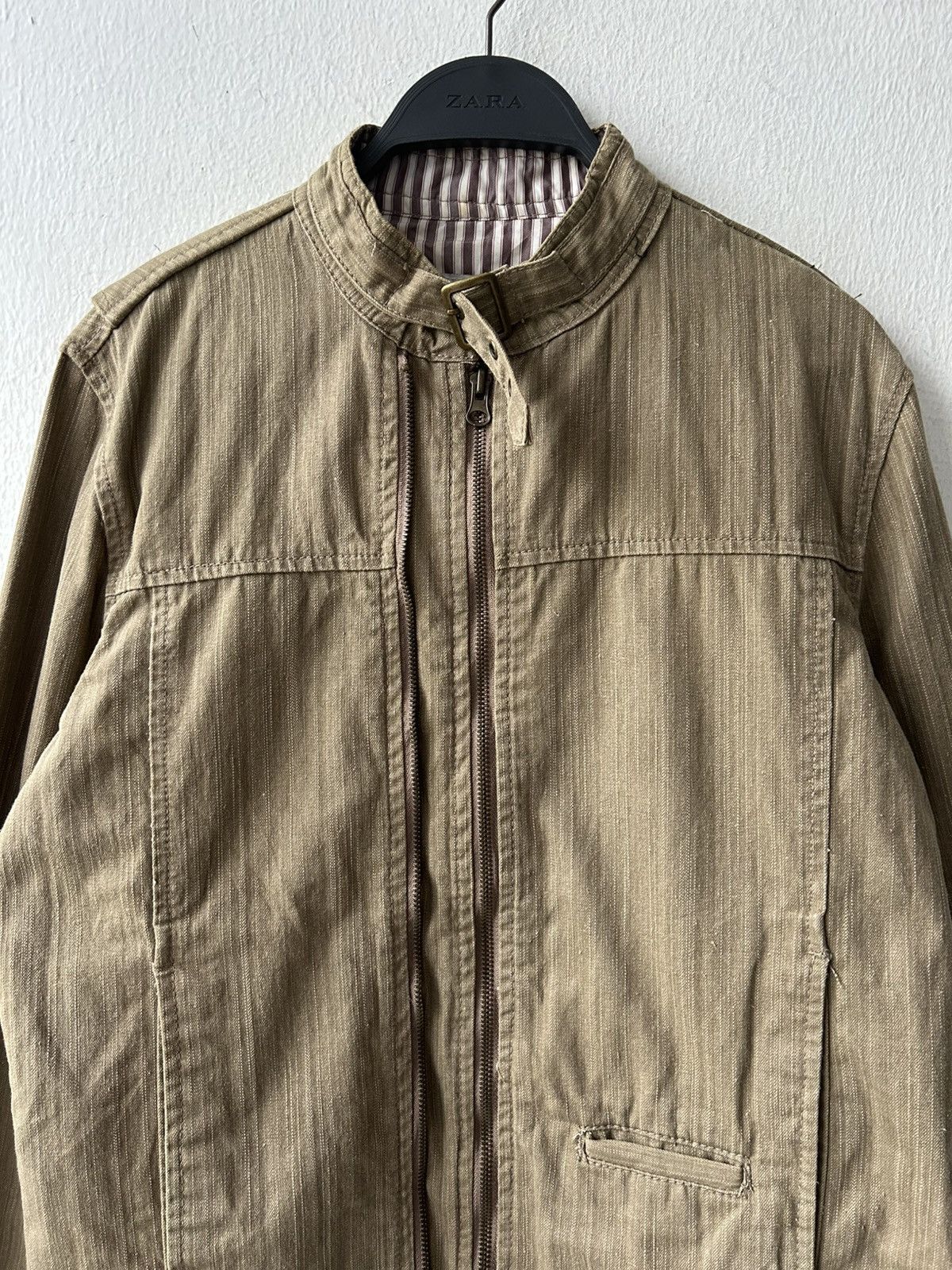 If Six Was Nine Rare Zipper Bondage Jungle Jacket Size US M / EU 48-50 / 2 - 5 Thumbnail