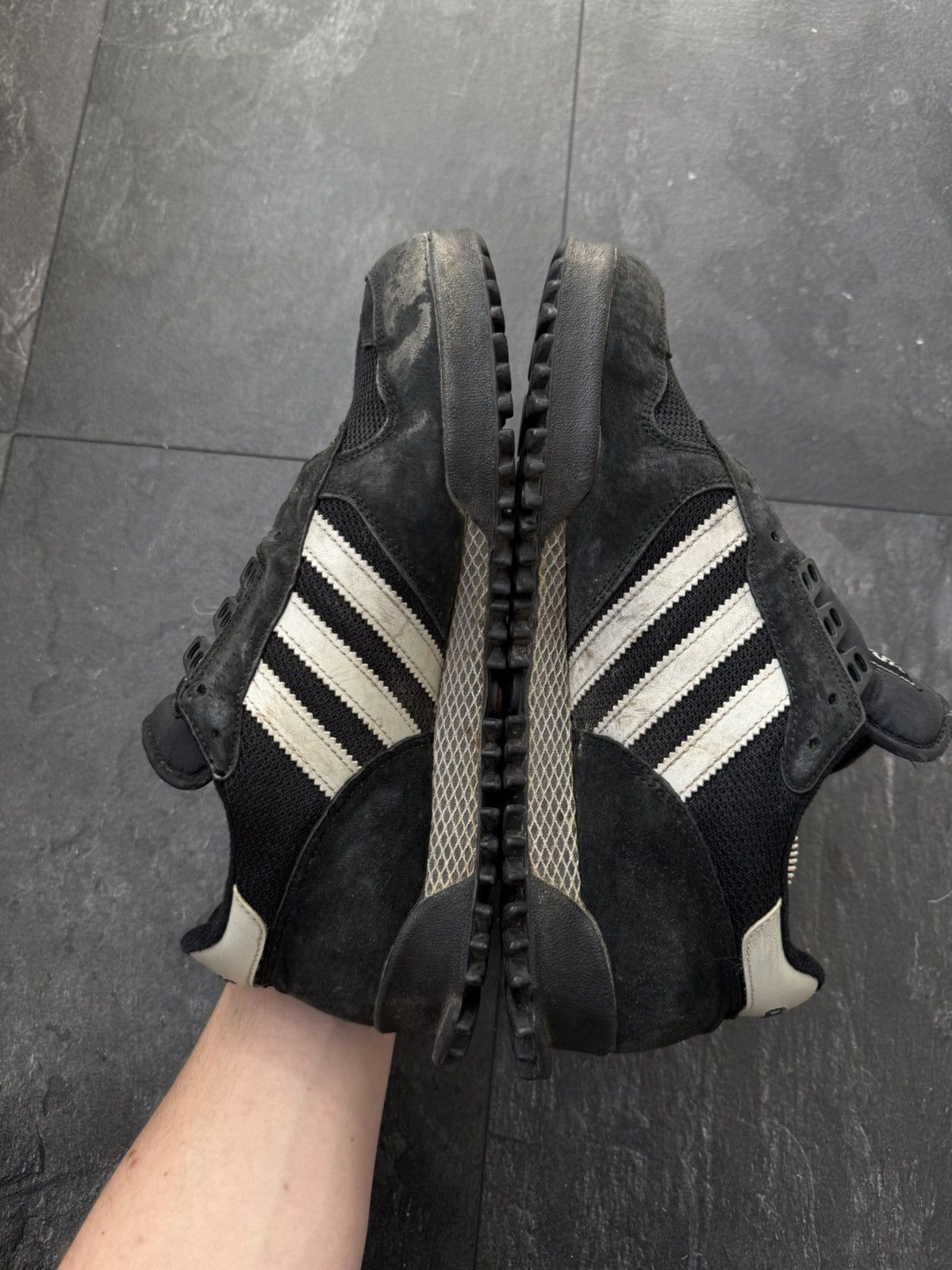 Adidas × Vintage Vintage Y2K Adidas Marathon Runner Size US 9 / EU 42 - 13 Thumbnail