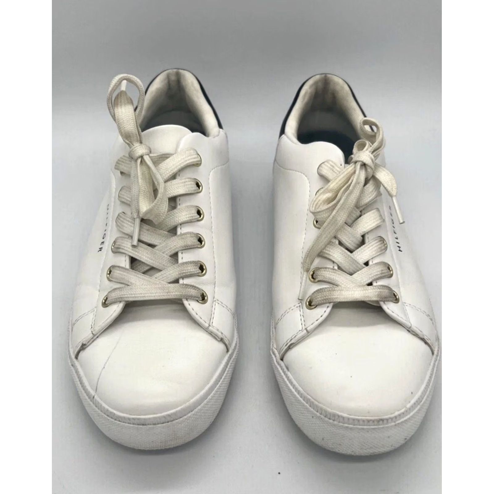 Tommy Hilfiger Tommy Hilfiger TWLADDIN Men’s Shoes White Low Top Lace Up Casual Sneakers Size US M / EU 48-50 / 2 - 2 Thumbnail