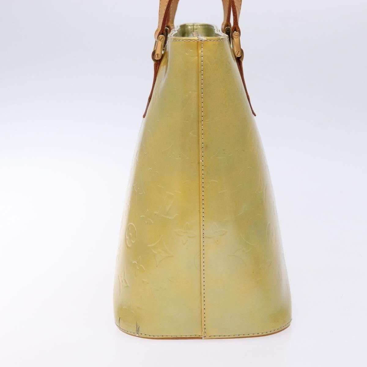 Louis Vuitton LOUIS VUITTON Monogram Vernis Houston Hand Bag Gris M91053 Size ONE SIZE - 3 Thumbnail