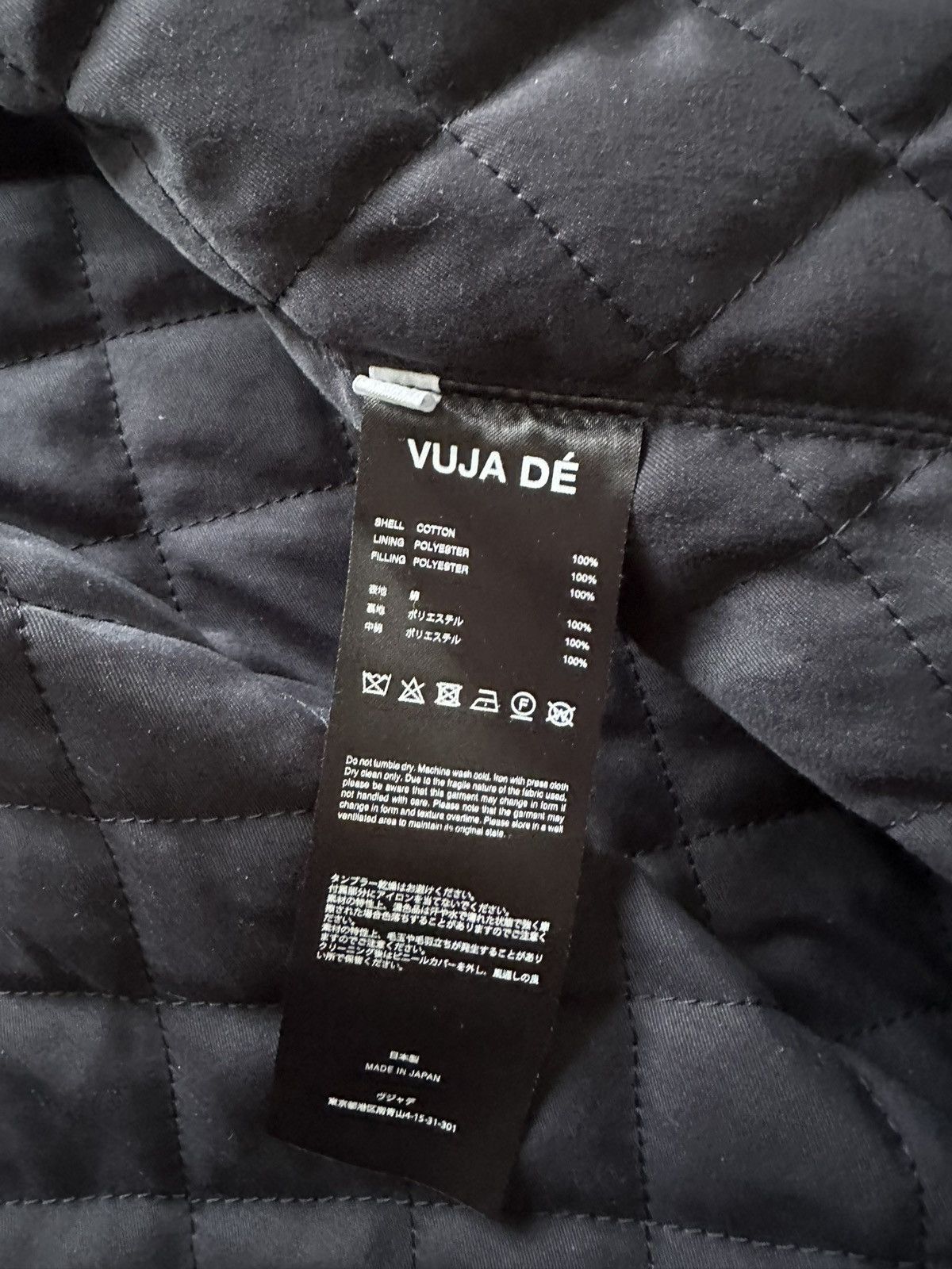 Vuja De Vuja de Padded flannel Jacket Size US M / EU 48-50 / 2 - 4 Thumbnail