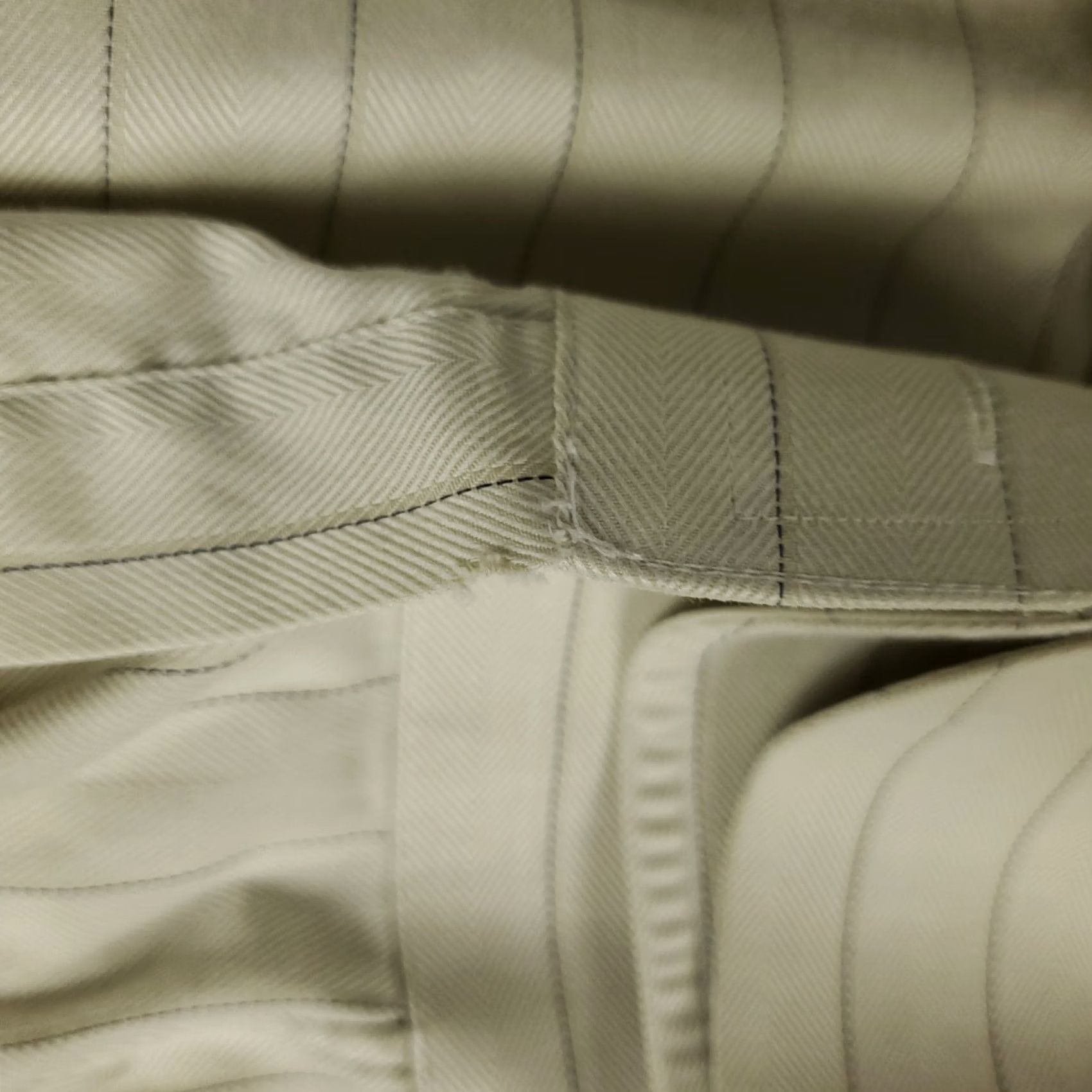 Eton Eton Shirt Mens 17 Beige Striped Dress Button Up Long Sleeve Size 17 Beige 100% Cotton Regular Mens Size 46R - 4 Thumbnail