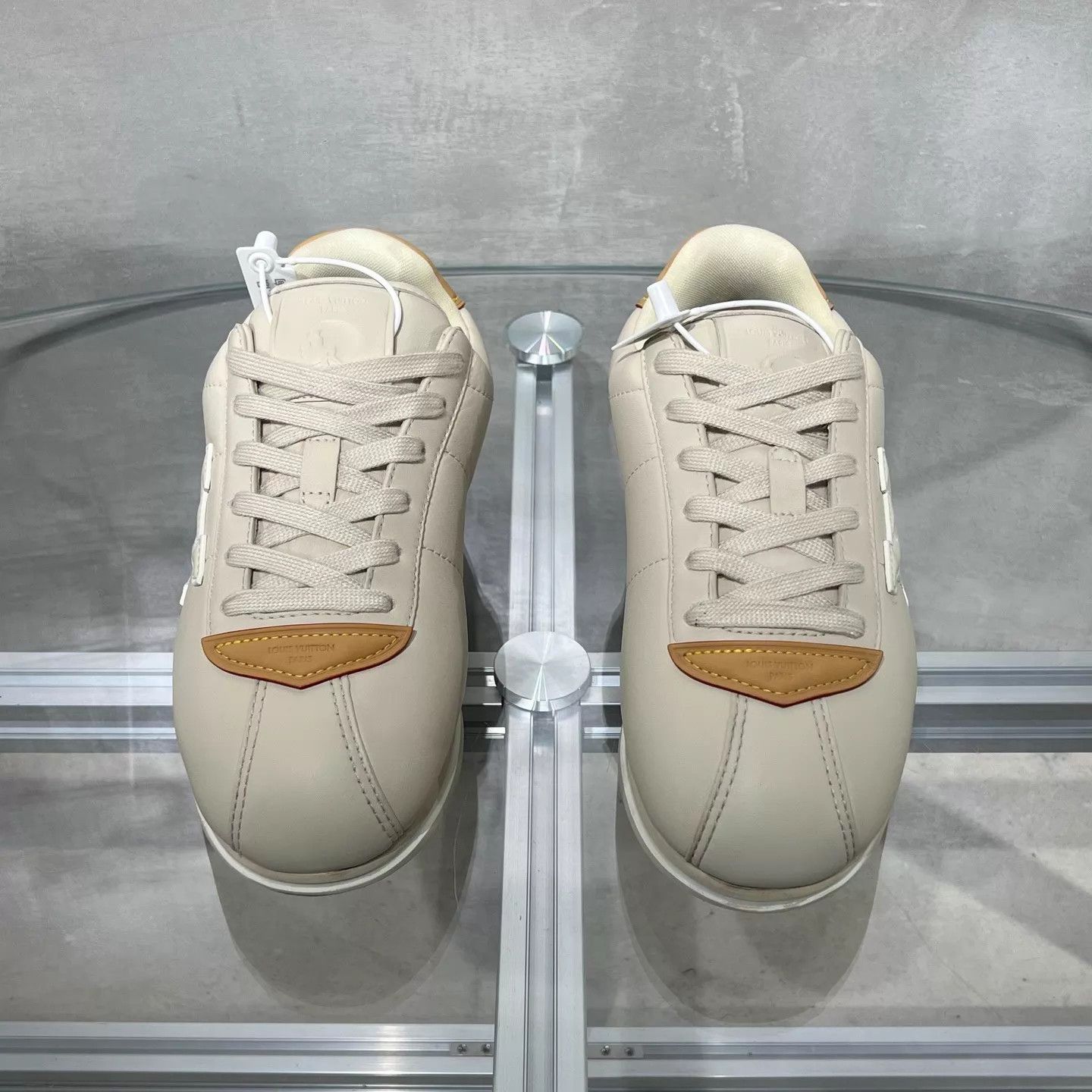 Louis Vuitton LV x Nigo buttersoft FW25 beige Waffle Racer UK6 (40) Size US 7 / EU 40 - 1 Thumbnail