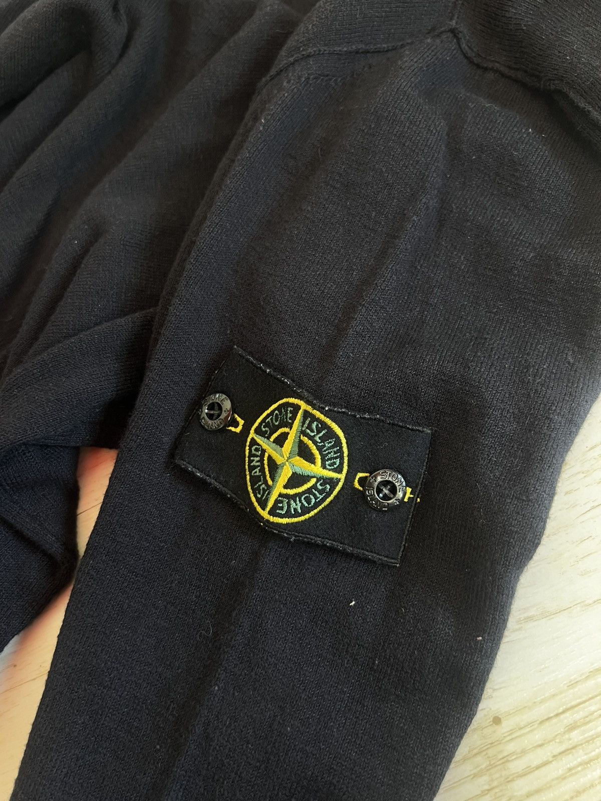 Stone Island Stone Island Black Knit Pullover Sweater Size S Size US S / EU 44-46 / 1 - 10 Thumbnail