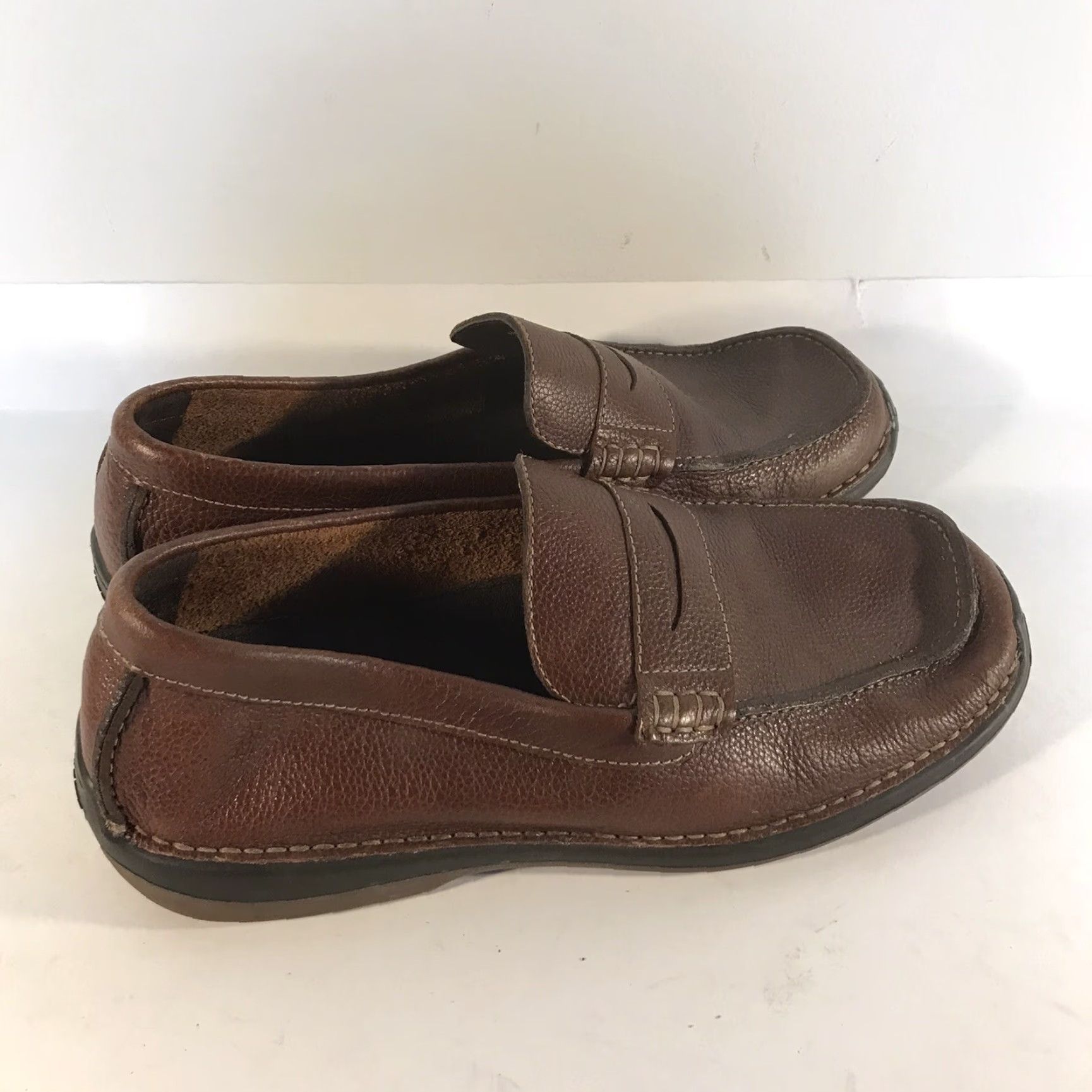 Rockport Rockport Leather Penny Loafers Mens Size 11M Dress Shoe Brown Comfort Slip On Size US 11 / EU 44 - 2 Thumbnail