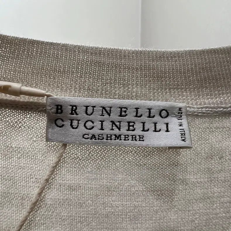 Brunello Cucinelli Brunello Cucinelli 24SS solid color V-neck casual long-sle Size S / US 4 / IT 40 - 3 Thumbnail