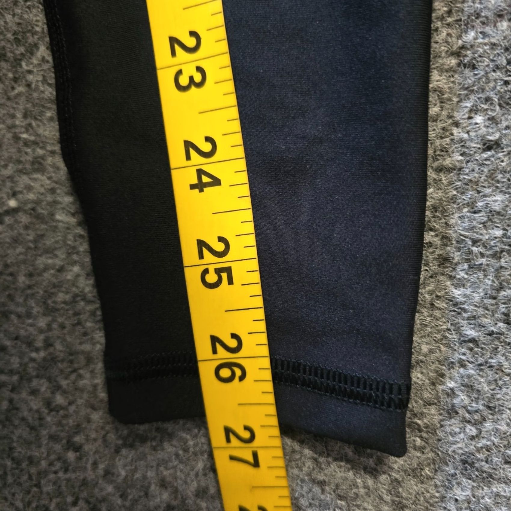 Old Navy Old Navy Pants Womens PS Petite Black Powersoft Leggings Athletic Yoga Skinny Ankle Activewear Women Size 28" / US 6 / IT 42 - 7 Thumbnail