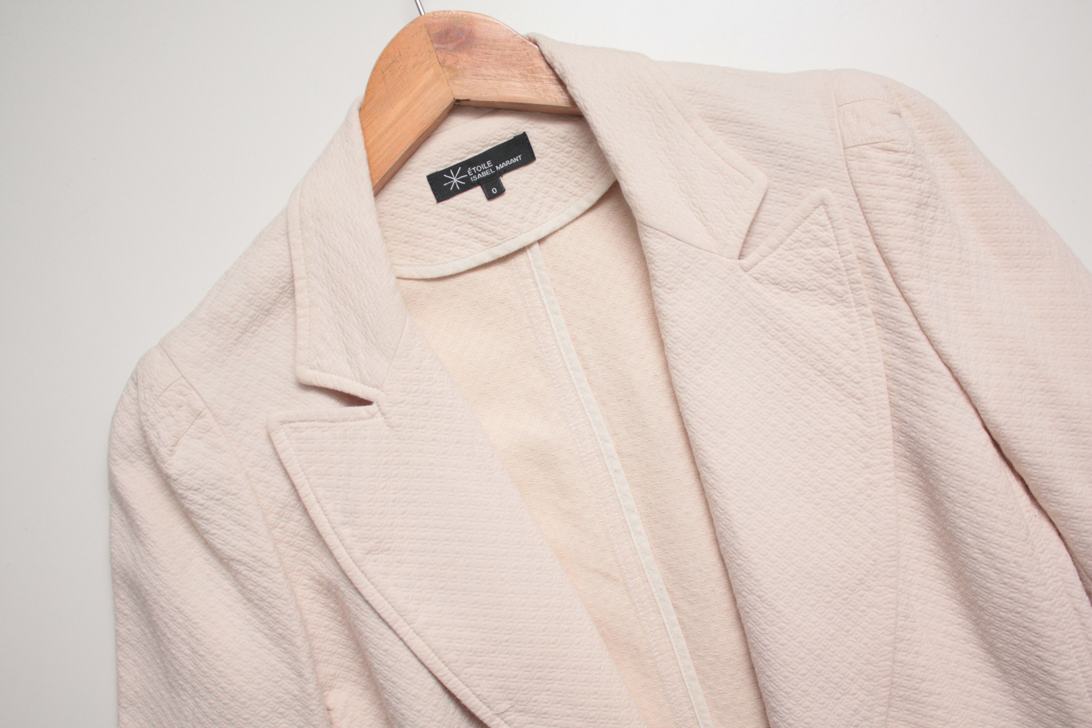 Isabel Marant Isabel Marant Etoile Cream Beige Casual Blazer Size 0 Size XS / US 0-2 / IT 36-38 - 3 Thumbnail