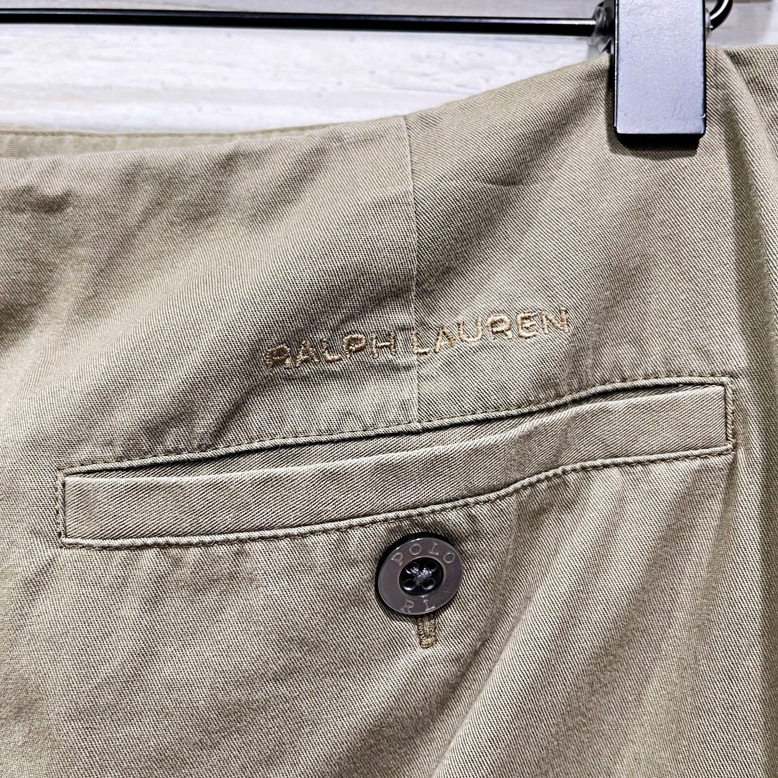 Ralph Lauren Ralph Lauren Sport Chino Pencil Skirt Brown Vintage Y2K 14 Size 36" / US 14 / IT 50 - 4 Thumbnail