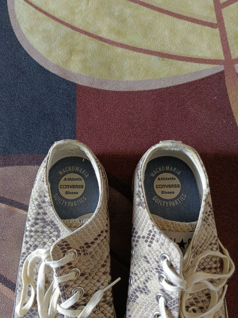 Converse × Wacko Maria WACKO MARIA GUILTIES PARTIES CONVERSE SNAKEPRINT Size US 9 / EU 42 - 7 Thumbnail