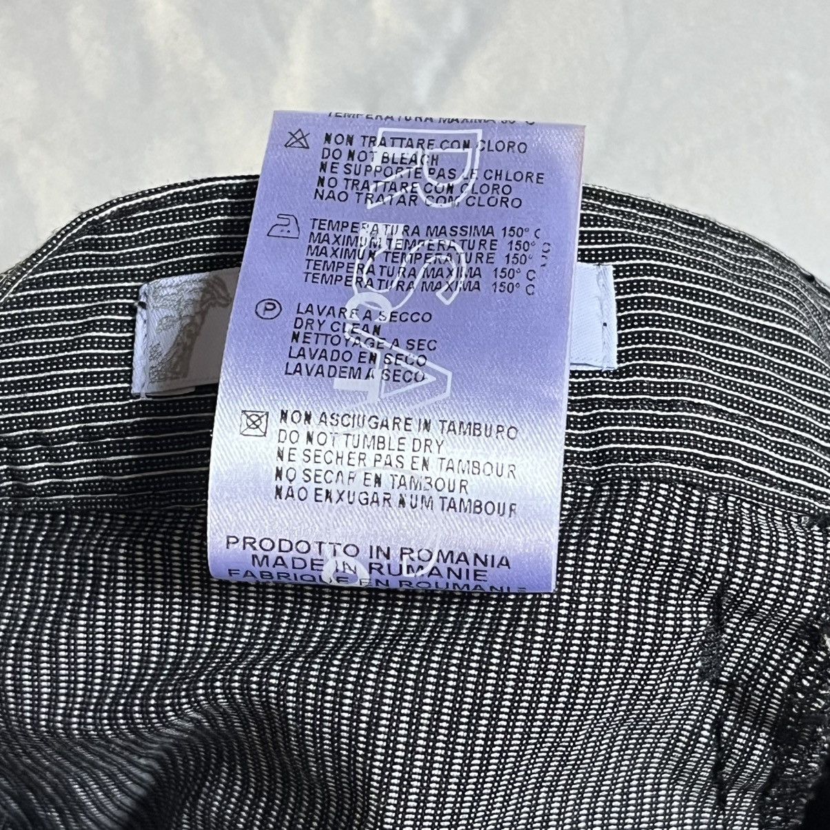 Versace Versace Black Casual Stripped Pants Size US 36 / EU 52 - 7 Thumbnail
