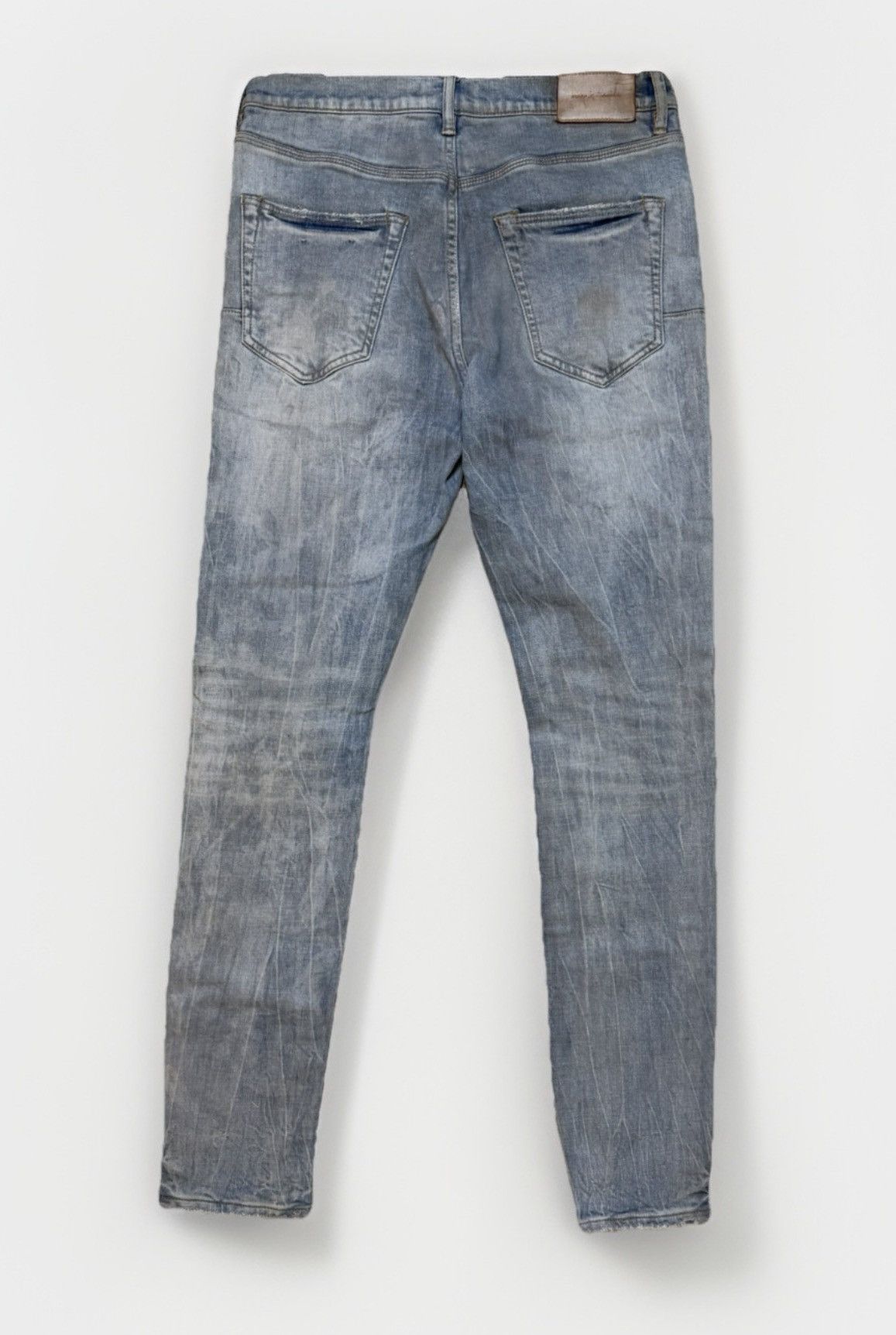 Purple Brand Purple Brand Iridescent Pearl Skinny Jeans Indigo Size US 31 - 2 Thumbnail