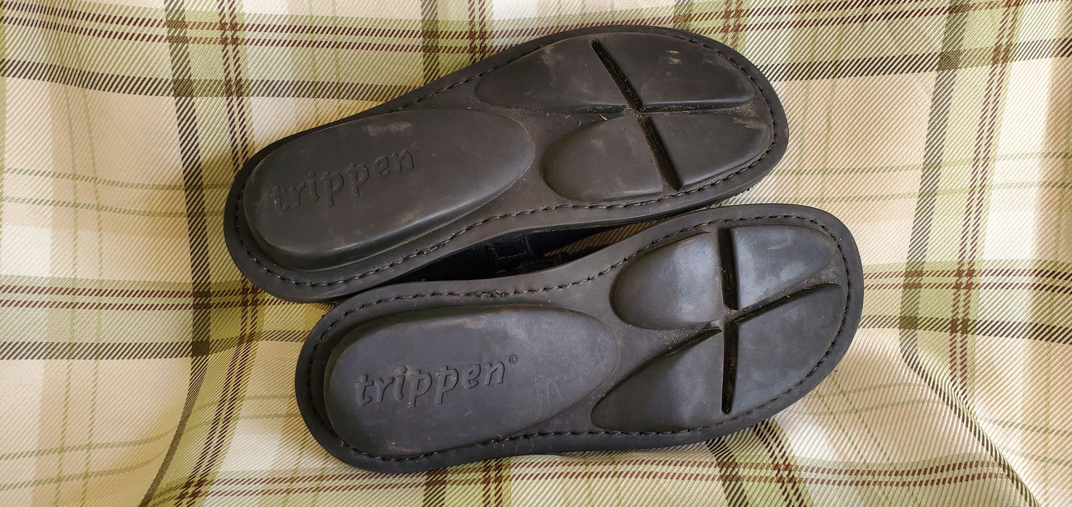 Trippen Trippen Black Slip On Leather Shoes Size US 6 / IT 36 - 5 Thumbnail