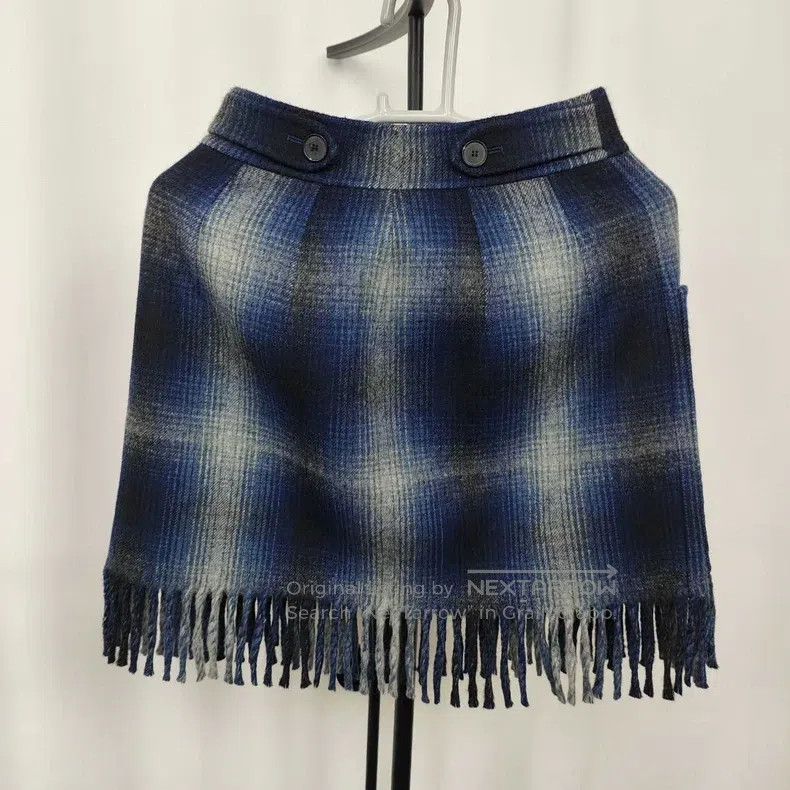 Dior Dior Woollen plaid skirt Size 42" / US 20 - 2 Thumbnail