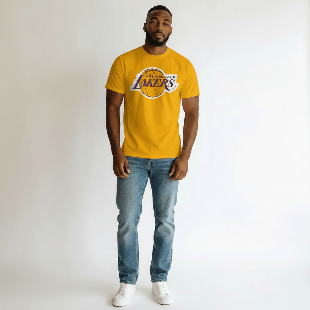 NBA 🔥RARE🔥Vintage Kobe Bryant #24 LA Lakers NBA T-shirt Size US M / EU 48-50 / 2 - 9 Thumbnail