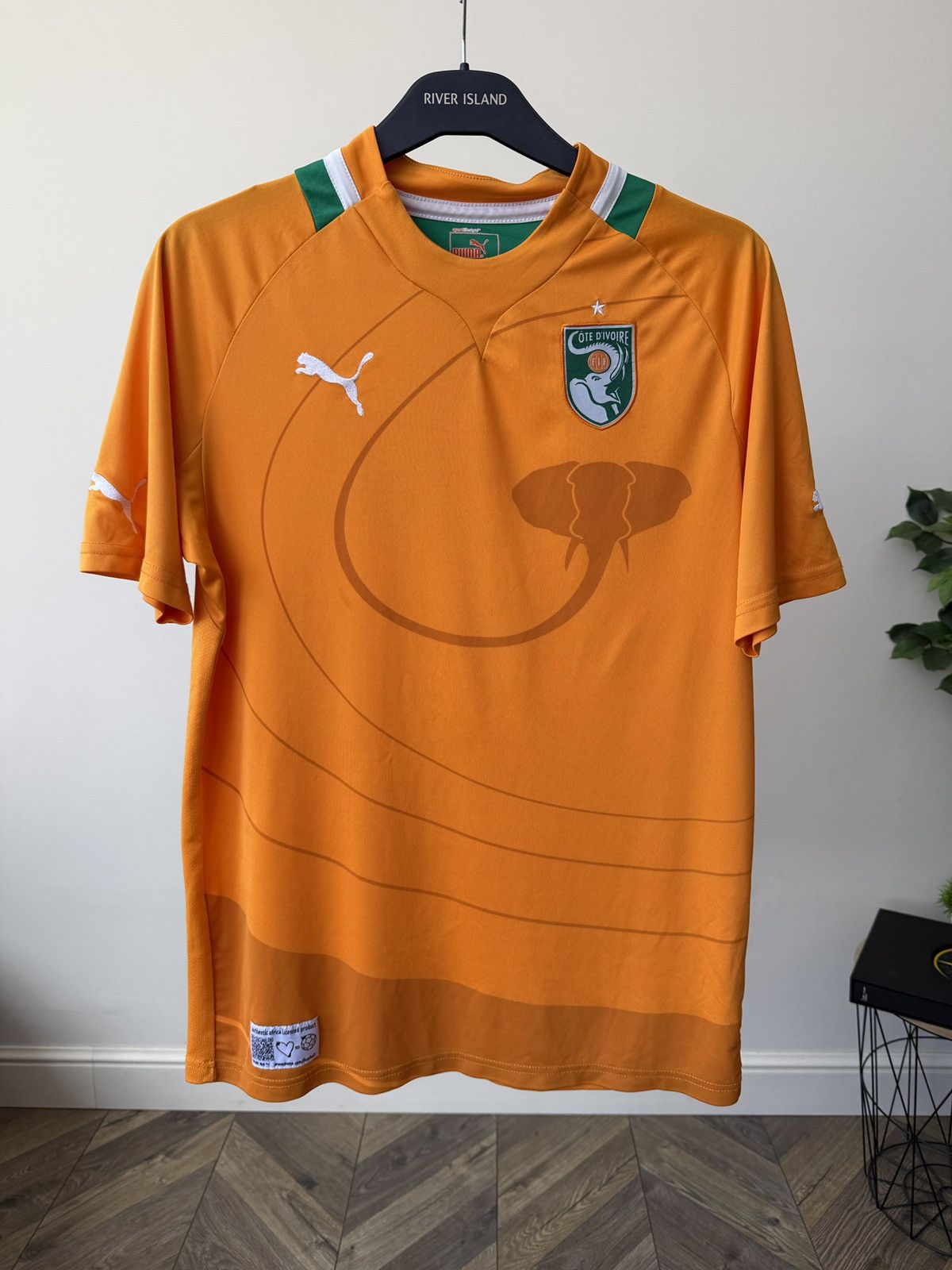 COTE DIVOIRE IVORY COAST 2012 2013 HOME SHIRT JERSEY PUMA