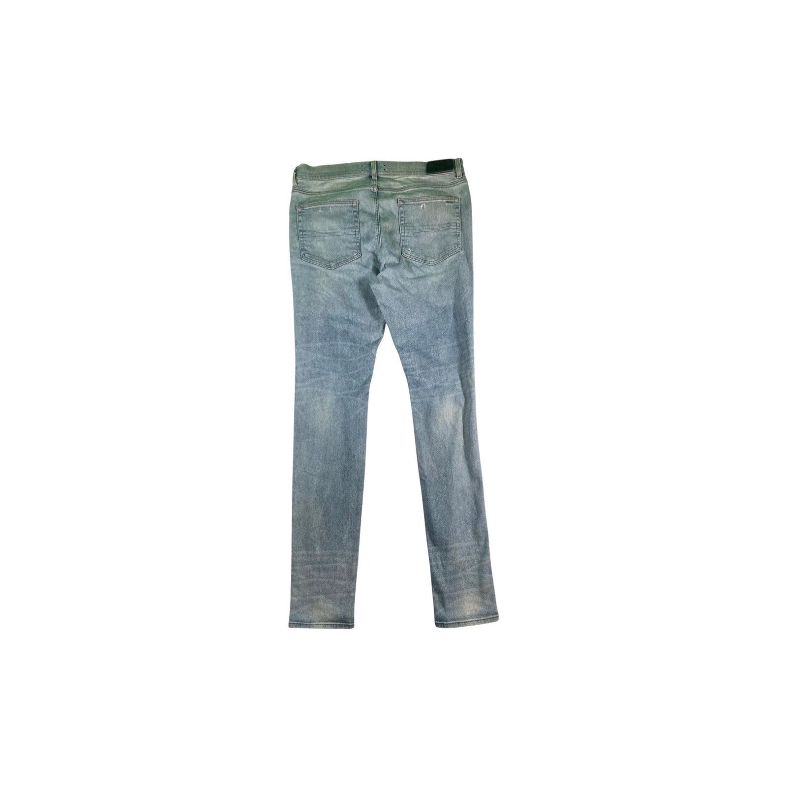 Amiri Amiri Ripped Thrasher Light Wash Jeans Size US 36 / EU 52 - 2 Thumbnail