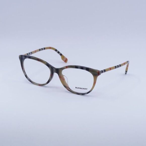 Burberry Burberry BE2389F 4087 Eyeglasses Vintage 52mm Cat Eye Frame Size ONE SIZE - 7 Thumbnail