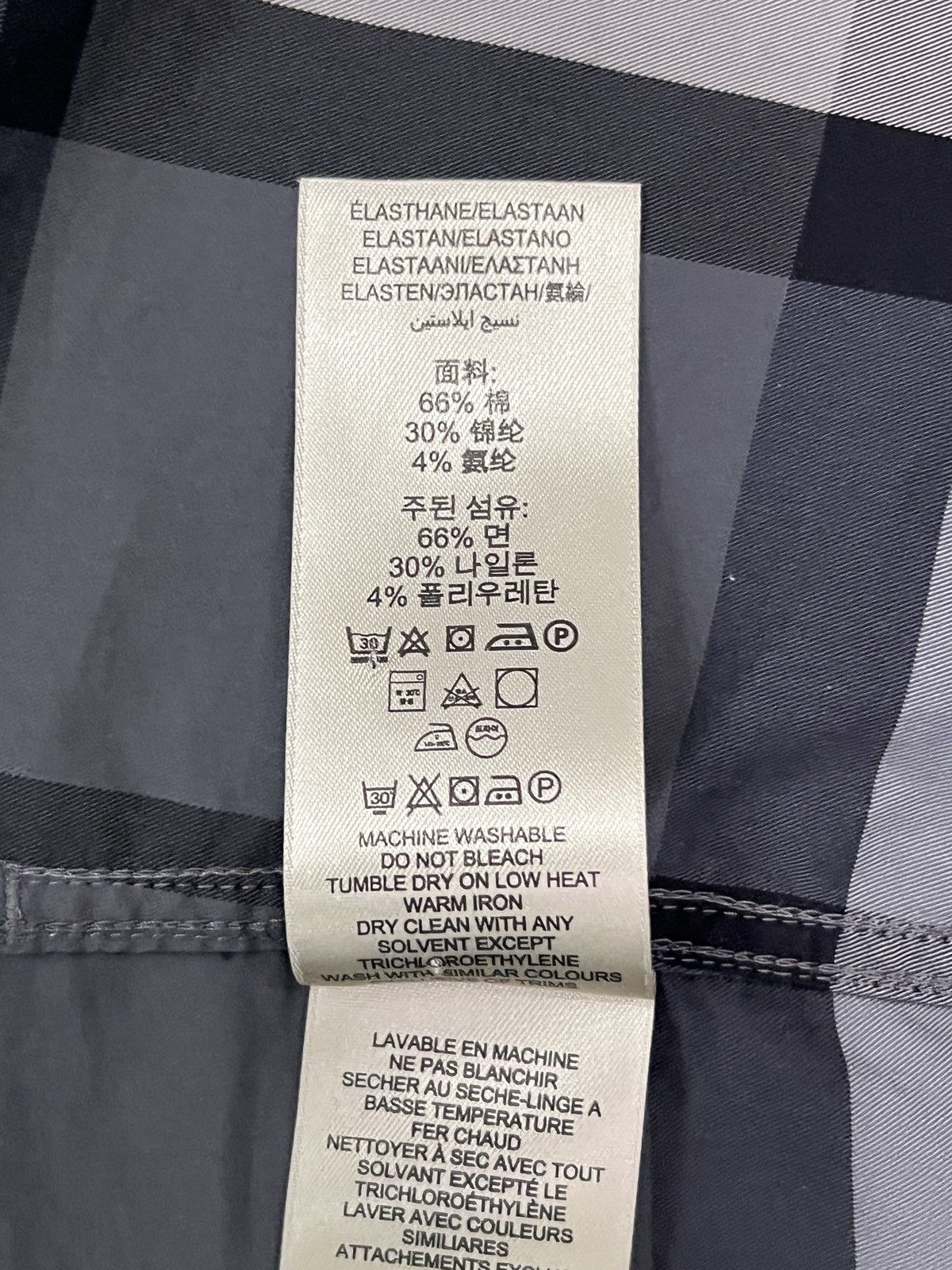 Burberry Burberry Check Pattern Shirt Size US XL / EU 56 / 4 - 17 Thumbnail