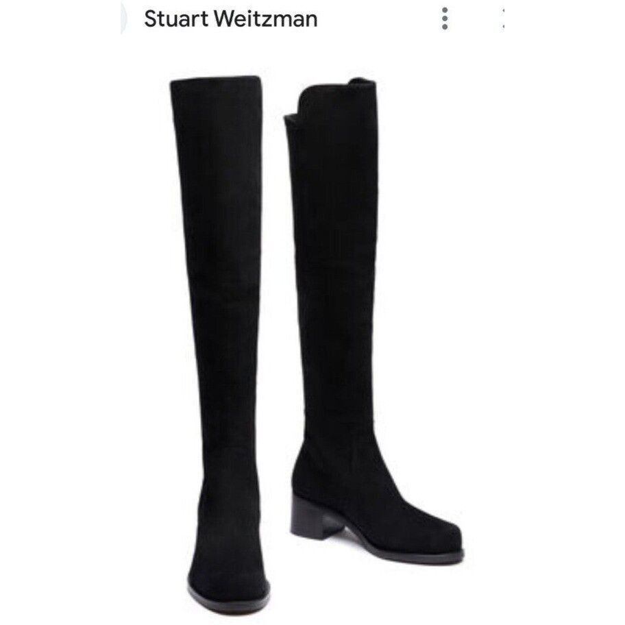 Stuart Weitzman STUART WEITZMAN Reserve Boot OVER THE KNEE SUEDE BOOT Size US 6 / IT 36 - 1 Thumbnail