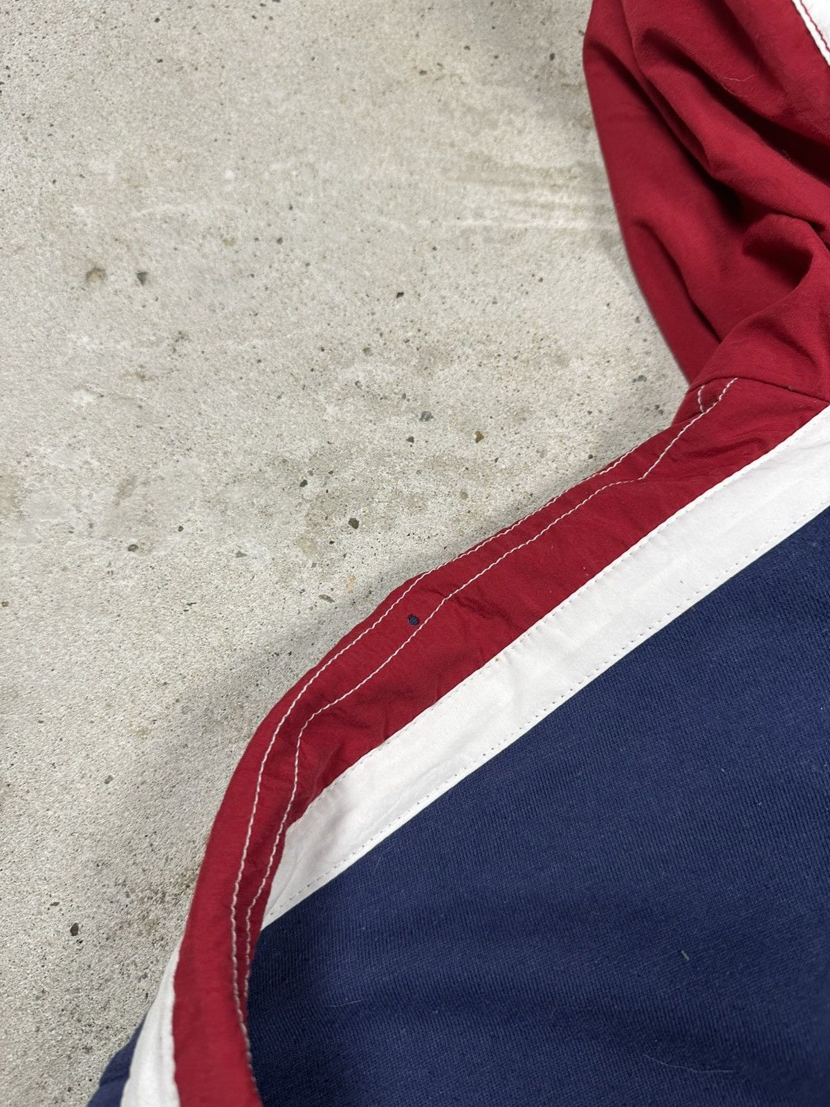 Nike Vintage 90s Nike Distressed Multi Swoosh Logo Hoodie Size US XL / EU 56 / 4 - 14 Thumbnail