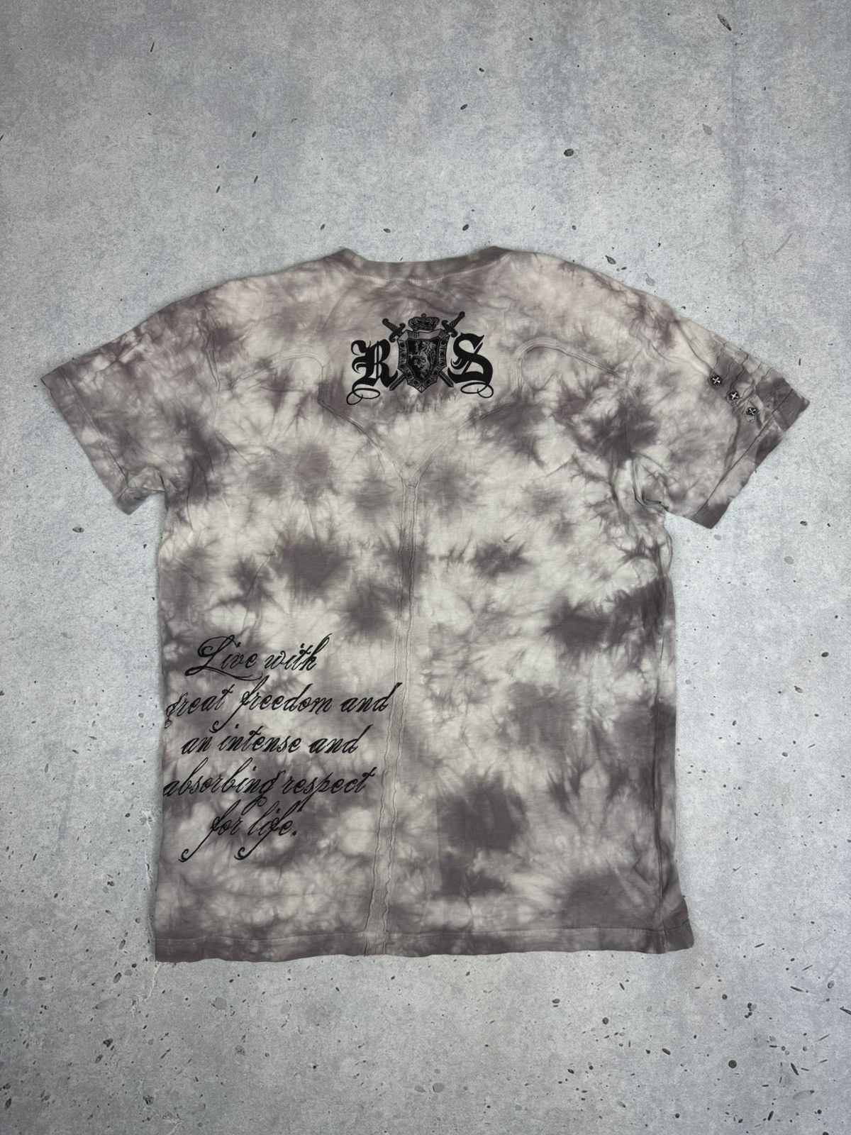 Affliction If Six Was Nine Affliction Style Skull Tee Y2K Size US L / EU 52-54 / 3 - 3 Thumbnail