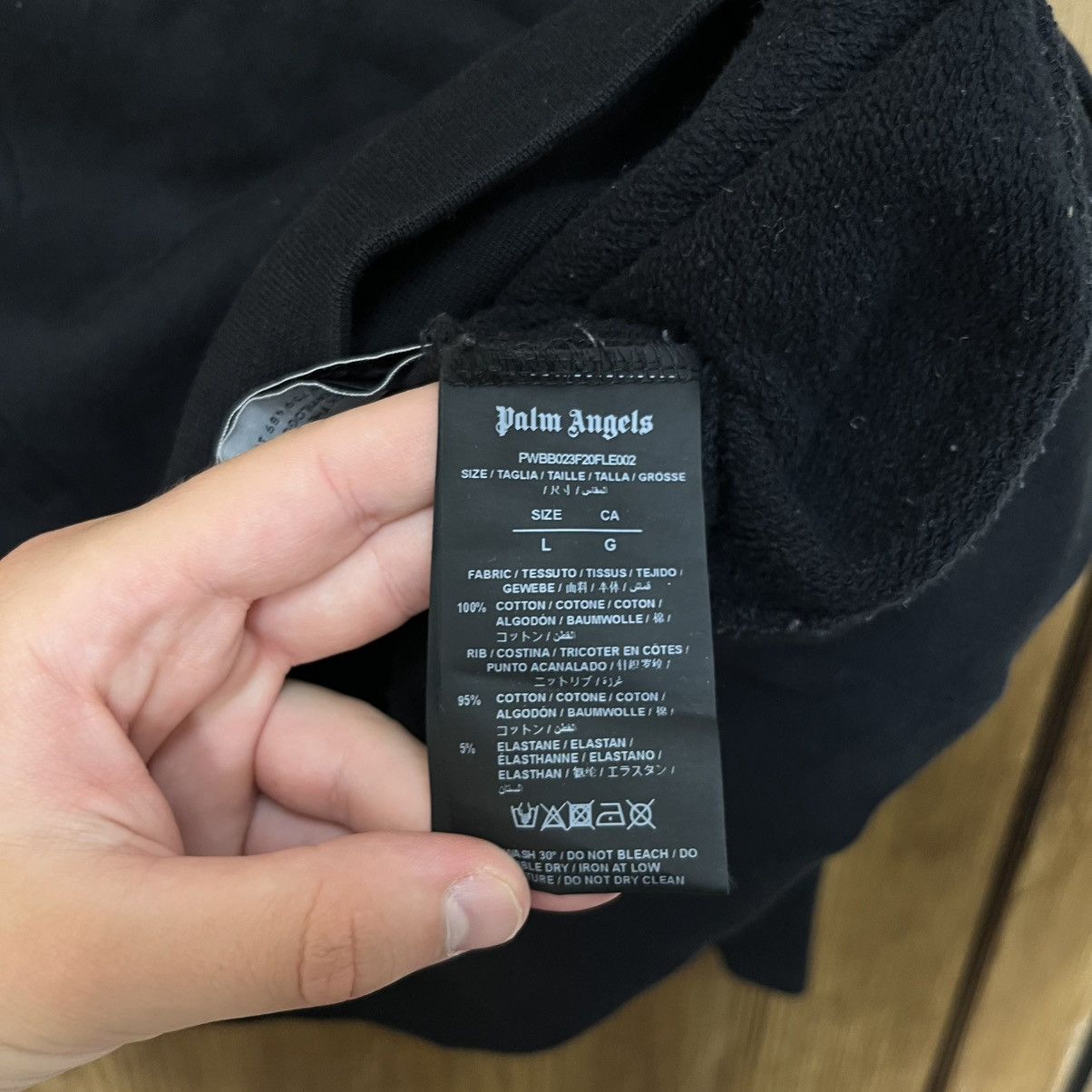 Palm Angels Palm Angels Sprayed Big Logo Hoodie Size US L / EU 52-54 / 3 - 7 Thumbnail