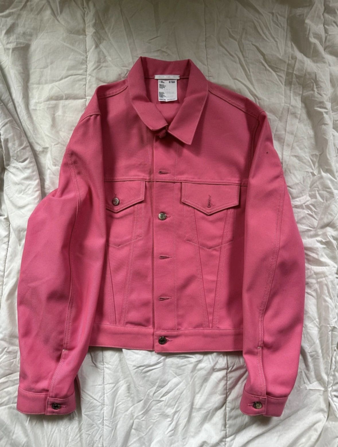 Helmut Lang Jeans Jacket Red
