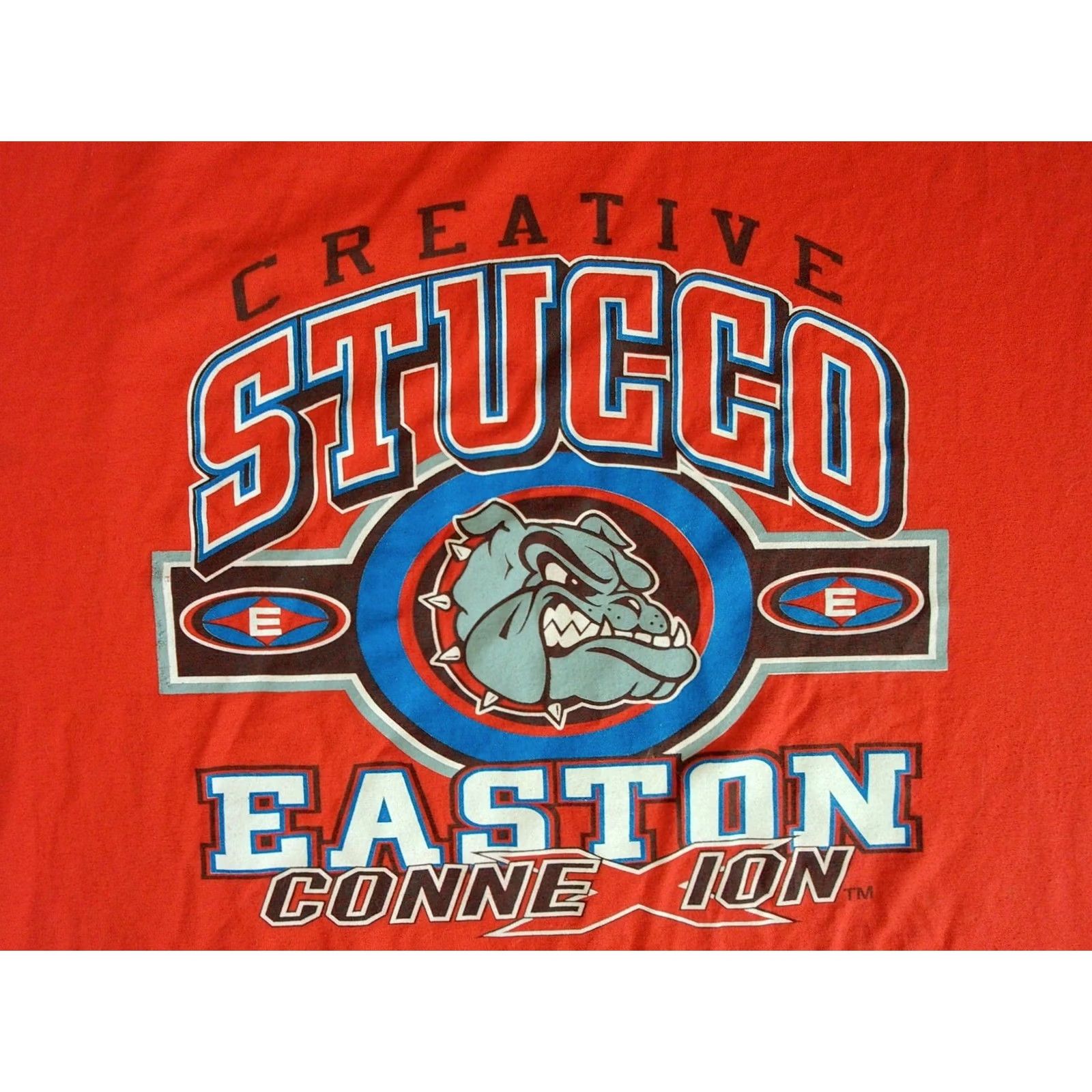 Jerzees VTG Jerzees EASTON Connexion Baseball T-Shirt M XL Red Mens 90s Graphic Print Crew Neck Short Sleeve Cotton/Polyester Shirt Size US XL / EU 56 / 4 - 4 Thumbnail