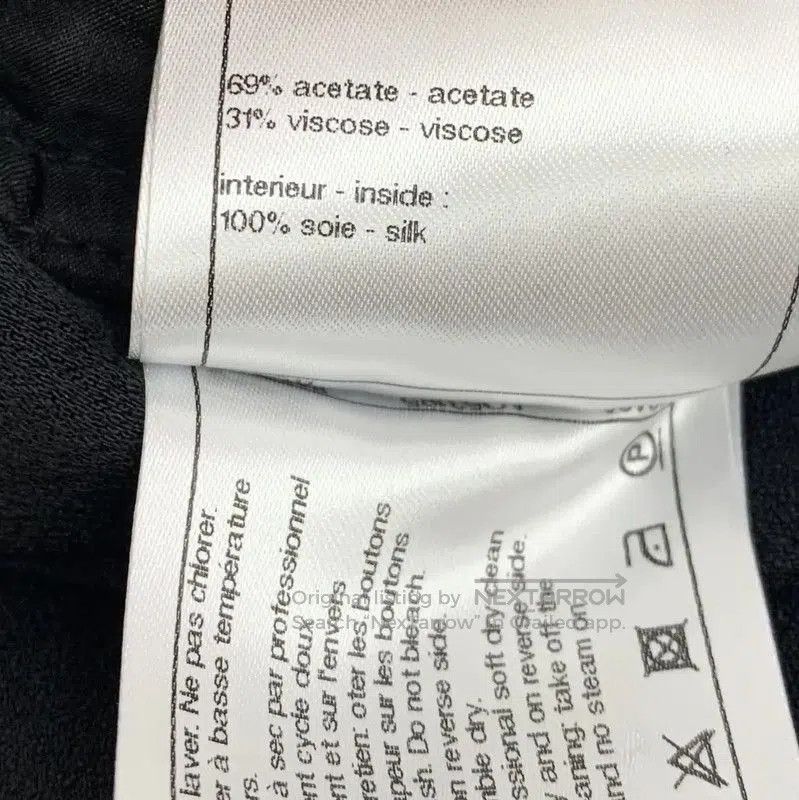 Chanel Chanel Black Casual Pants for Women . Size 22" - 8 Thumbnail