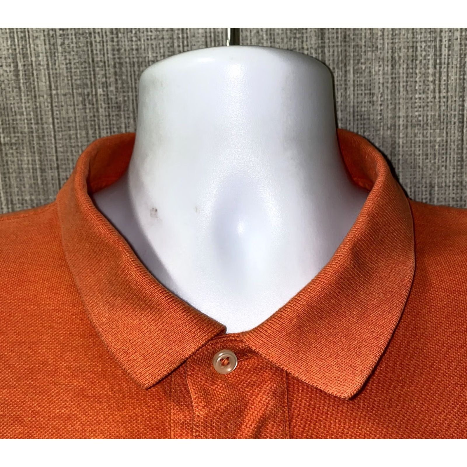 Polo Ralph Lauren Polo Ralph Lauren Mens Polo Shirt Short Sleeve Orange 2XL Golf Shirt Regular Cotton Vintage: No Size US XXL / EU 58 / 5 - 3 Thumbnail